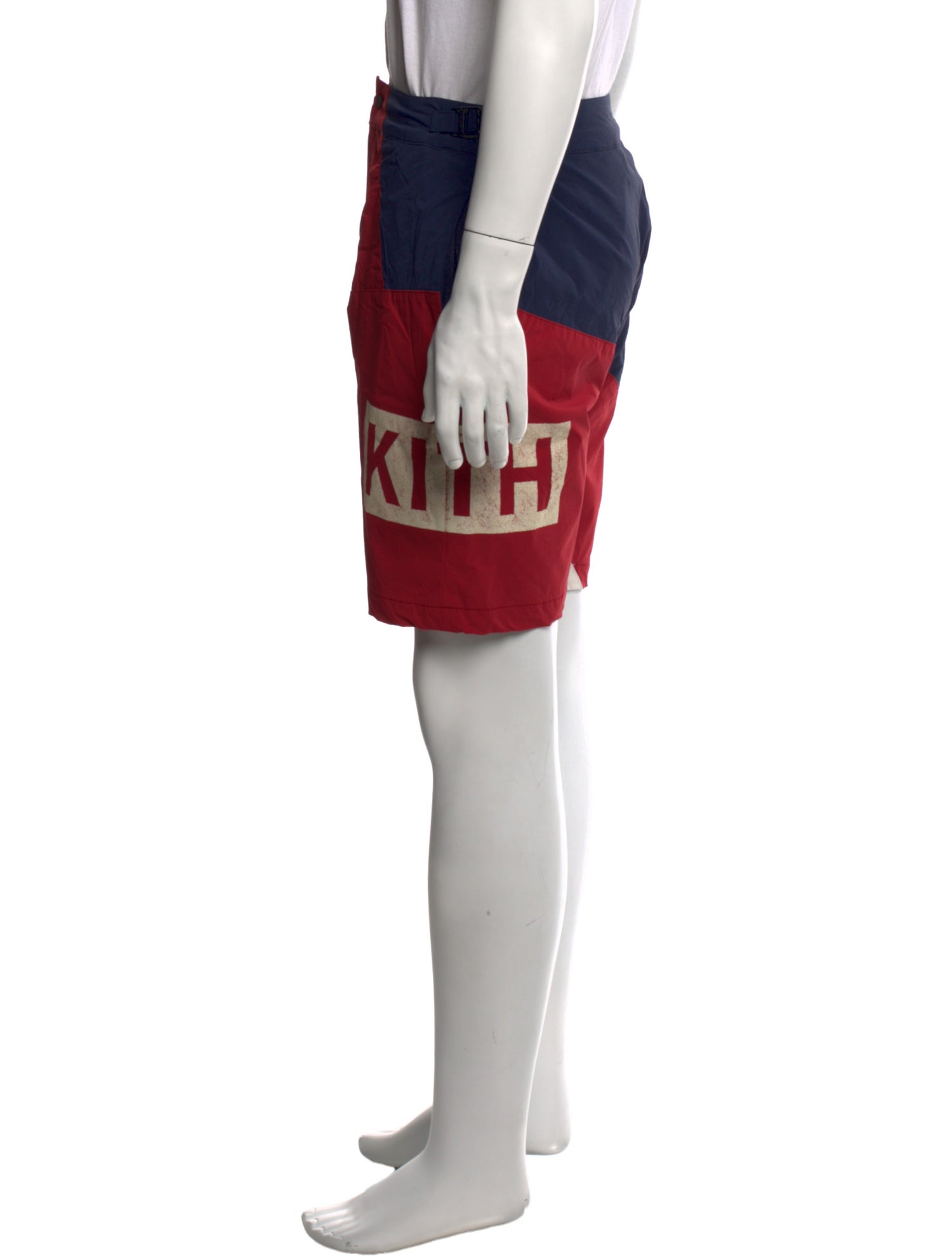 KITH Colorblock Pattern Athletic Shorts