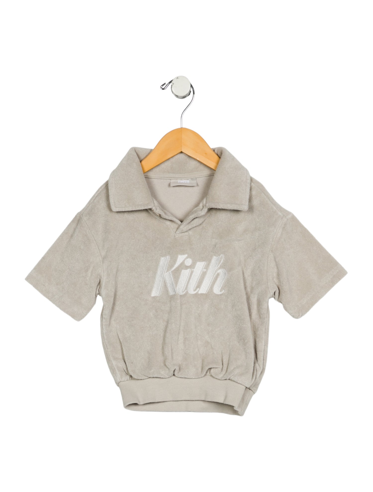 KITH Toddler Boys' Terry Cloth Embroidered Shirt