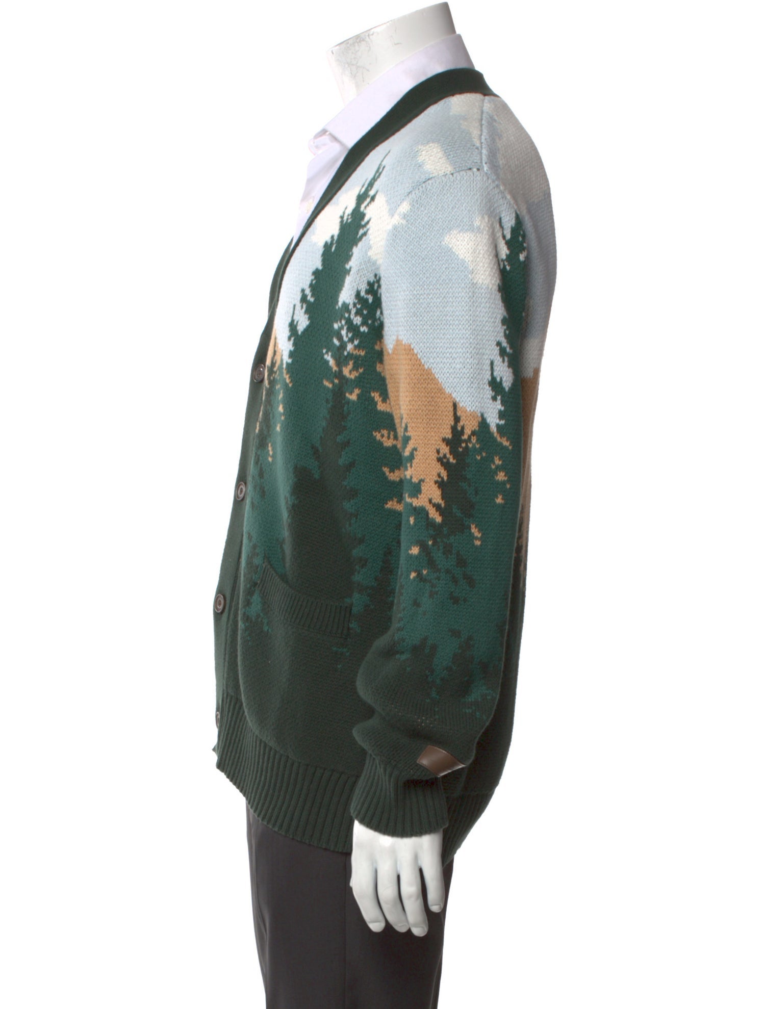KITH Printed V-Neck Cardigan