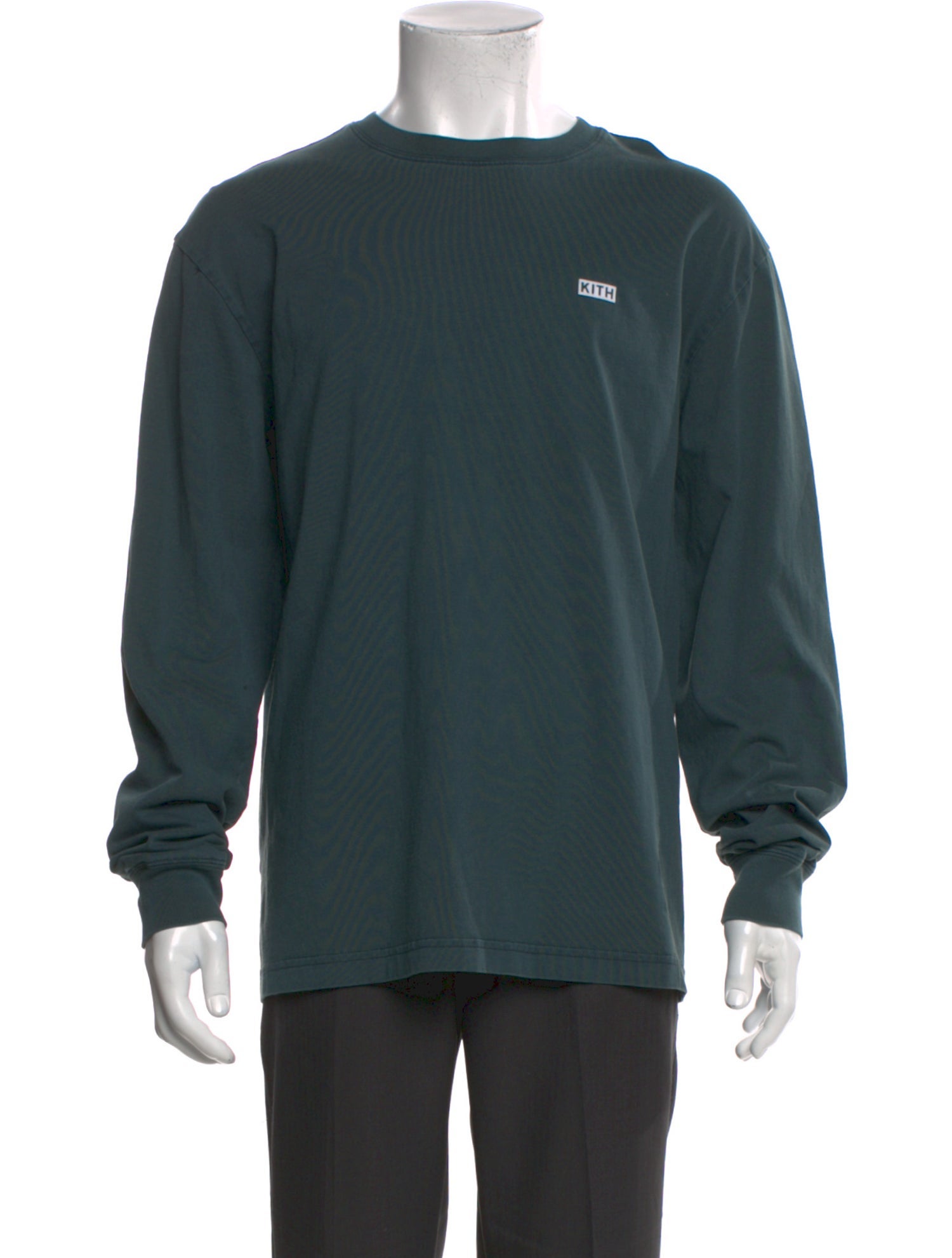 KITH Graphic Print Crew Neck Henley