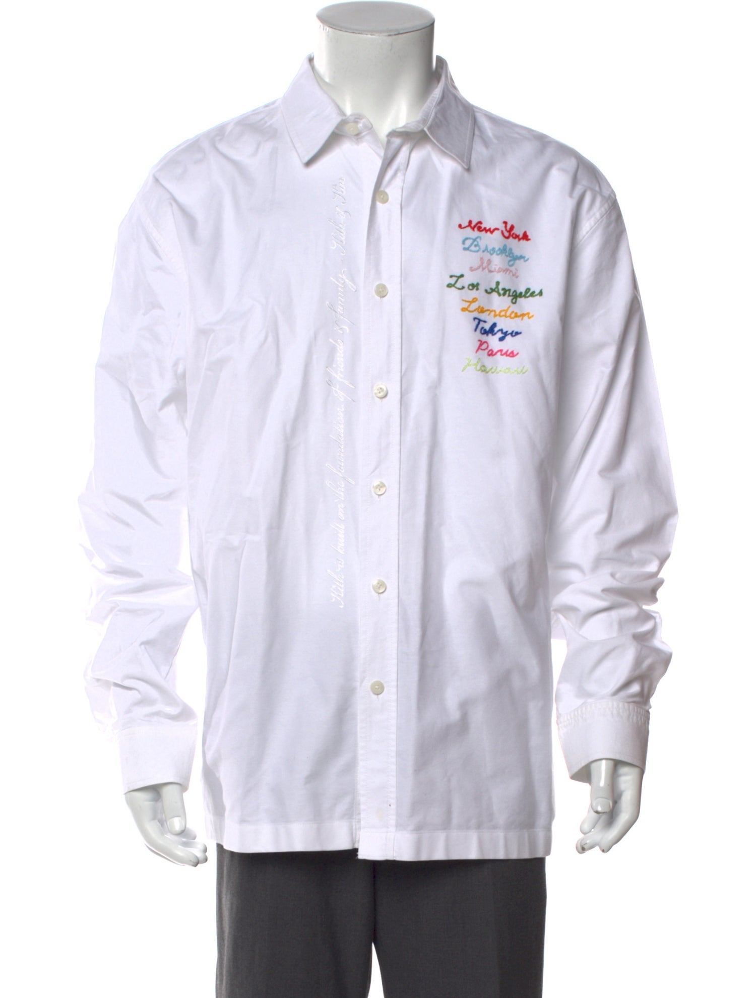 KITH Graphic Print Long Sleeve Shirt