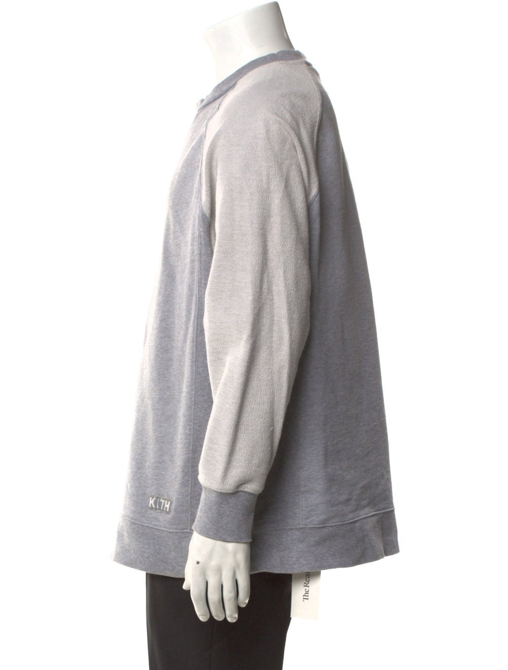 KITH Colorblock Pattern Crew Neck Sweatshirt - image 2