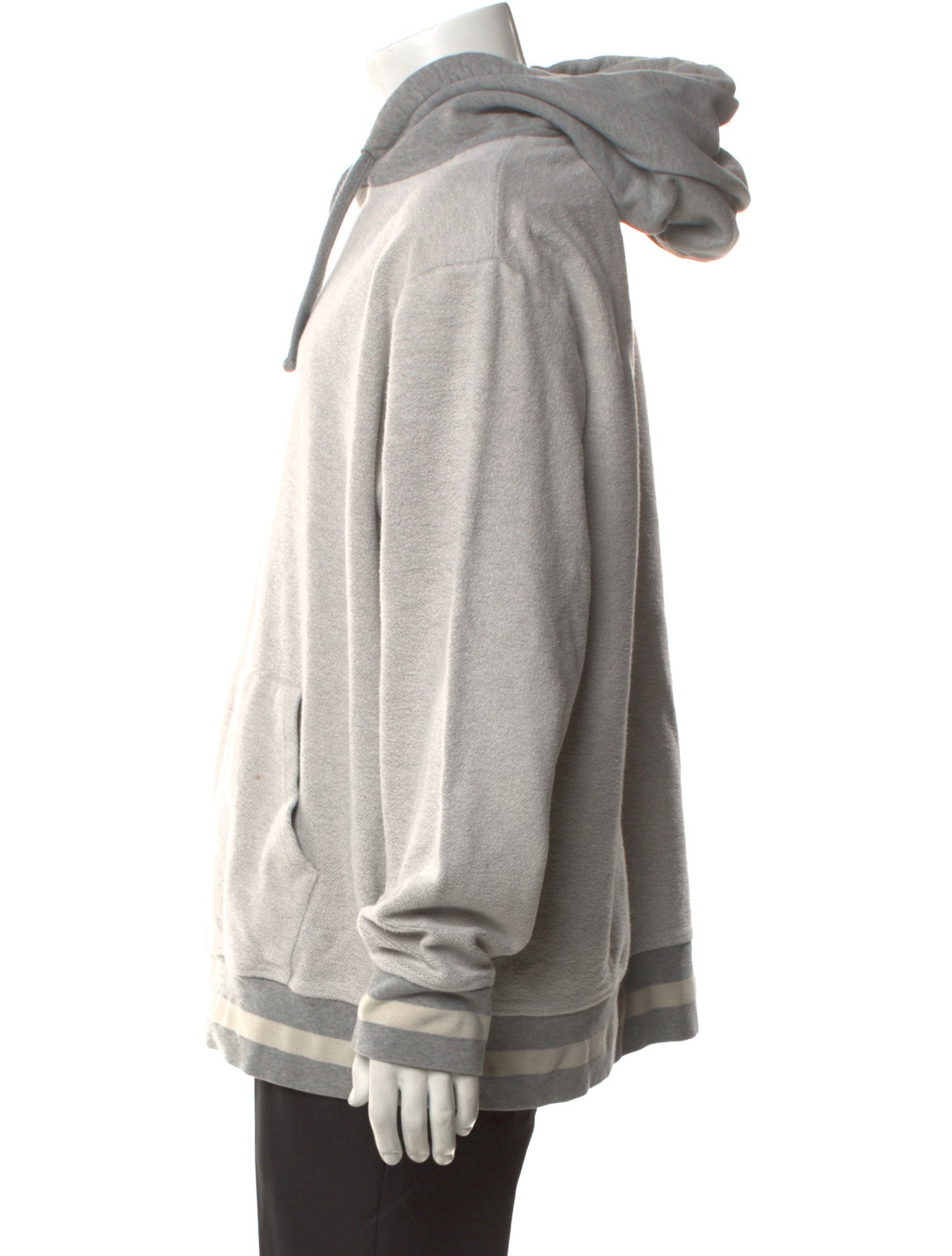 KITH Graphic Print V-Neck Hoodie