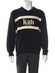 KITH Graphic Print V-Neck Pullover