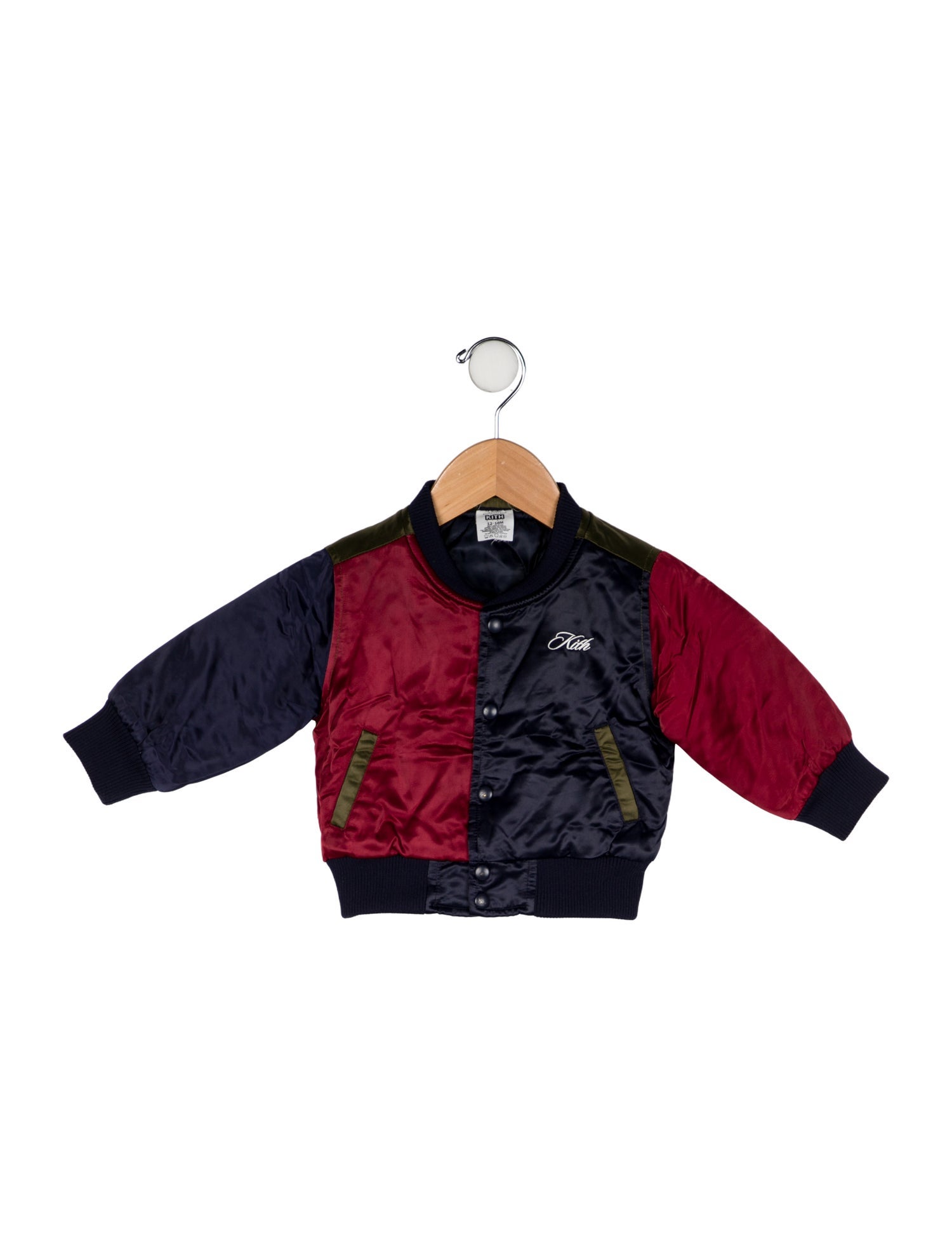 KITH Infant Boys' Color Block Pattern Bomber Jacket
