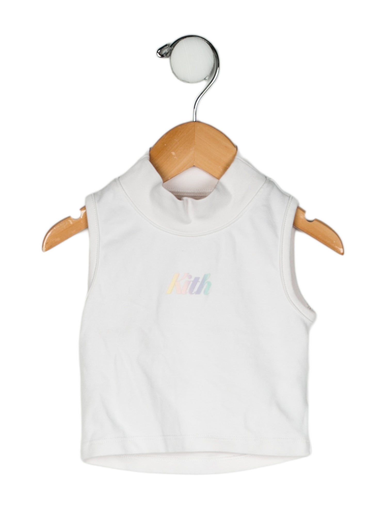 KITH Toddler Girls' Logo Printed Sleeveless Top