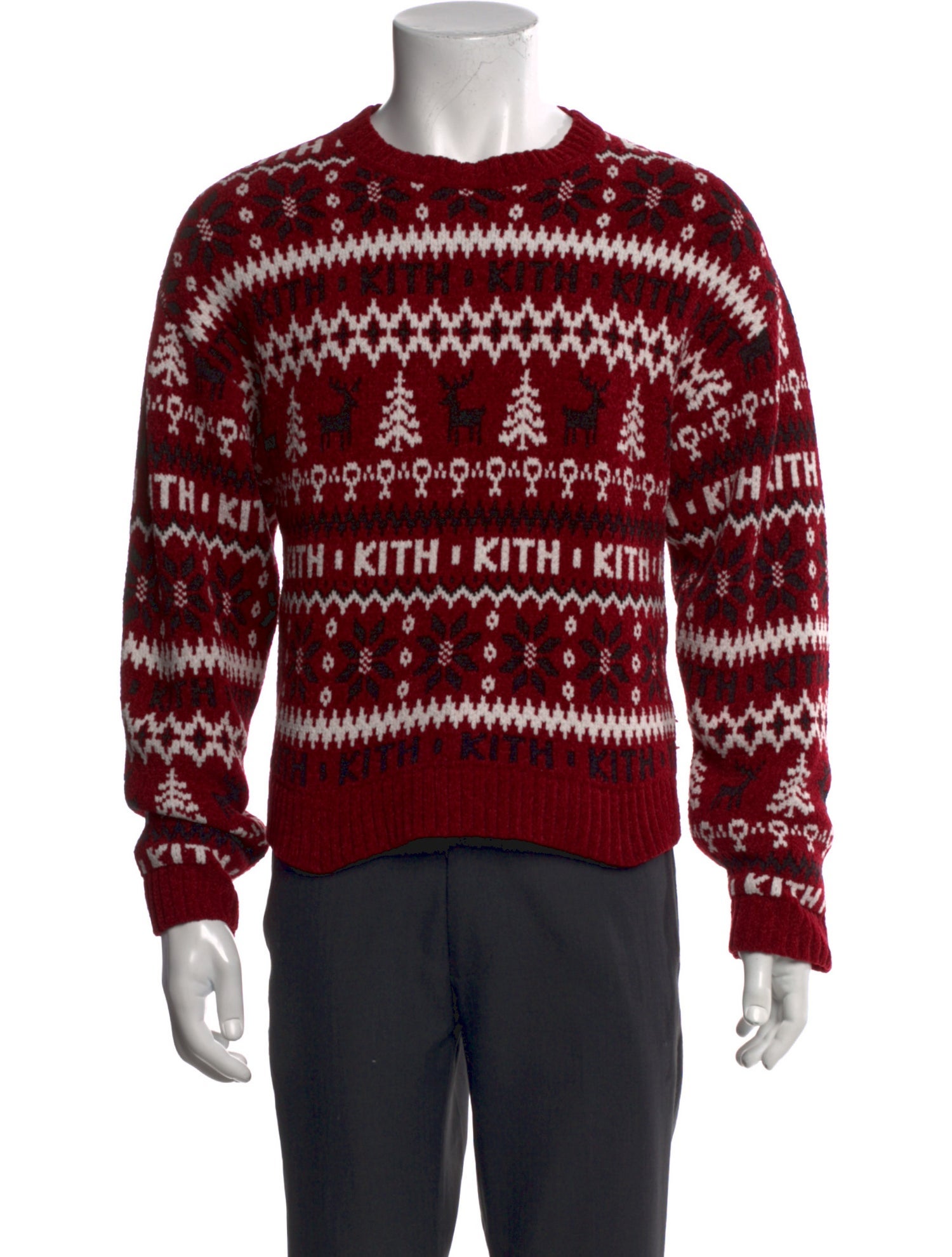 KITH Printed Crew Neck Pullover