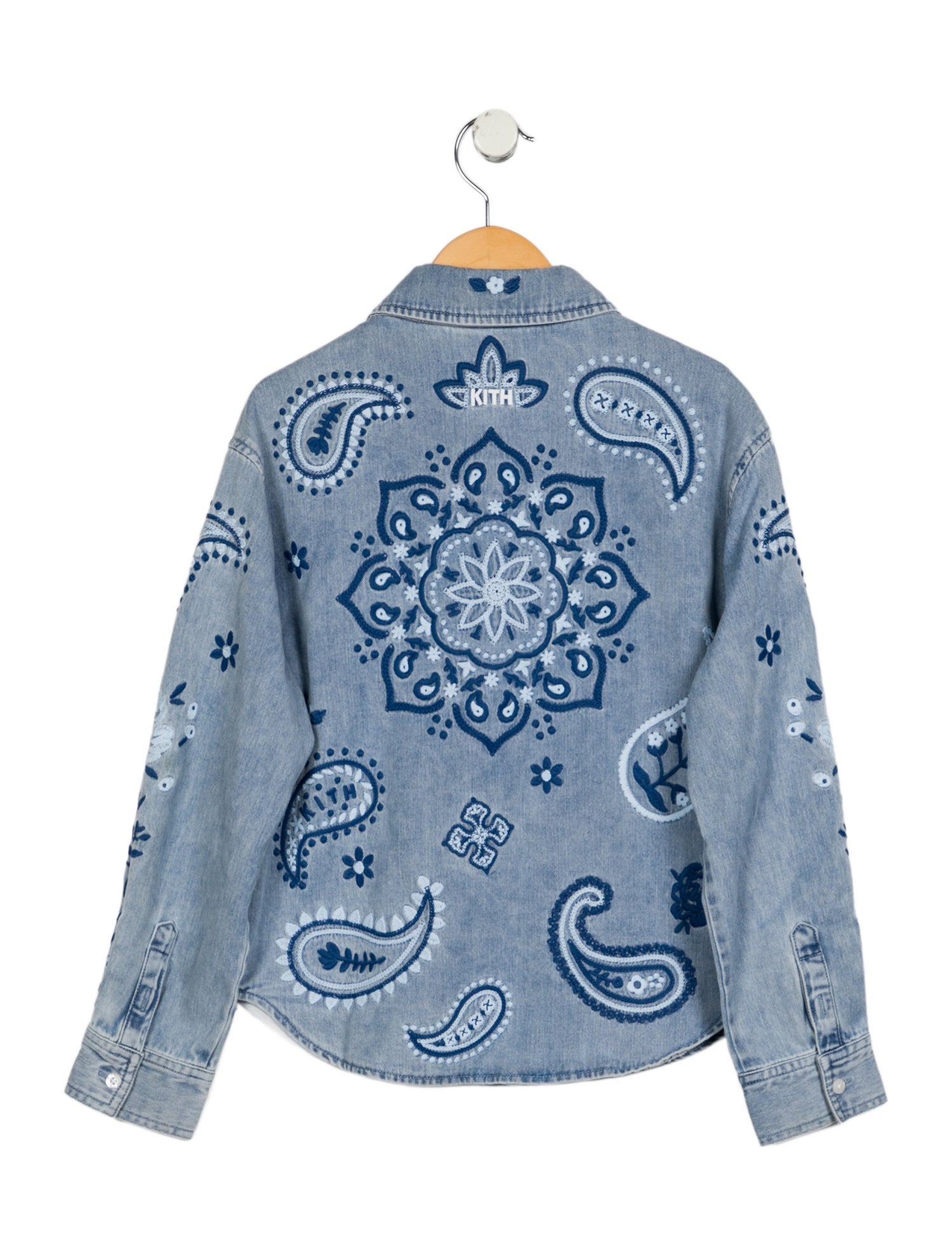 KITH Boys' Denim Button-Up Shirt