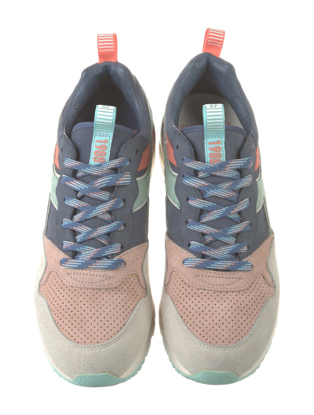KITH Suede Colorblock Pattern Athletic Sneakers - image 3