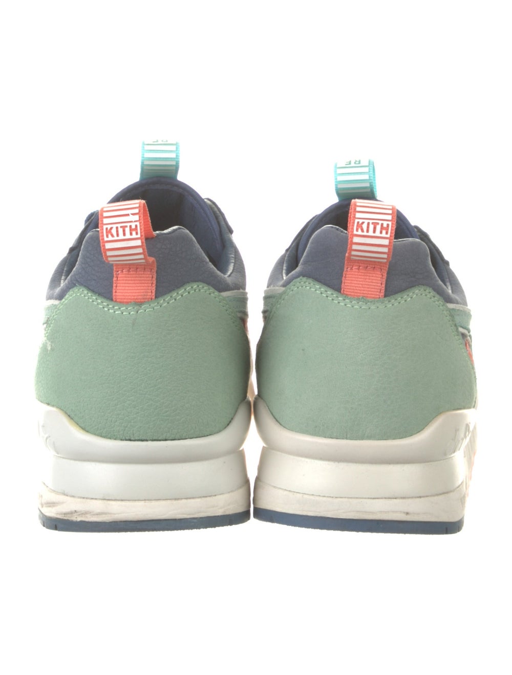 KITH Suede Colorblock Pattern Athletic Sneakers - image 4