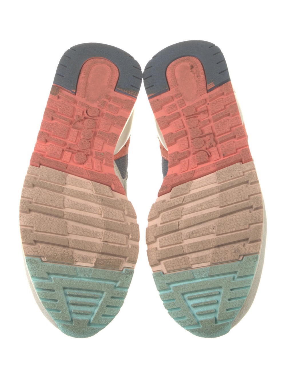 KITH Suede Colorblock Pattern Athletic Sneakers - image 5