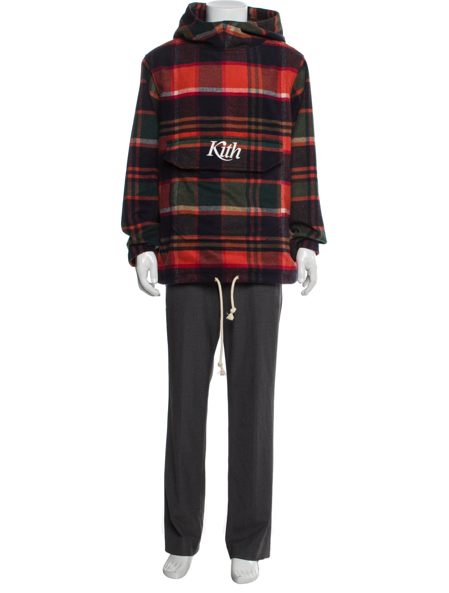 KITH Plaid Print Parka