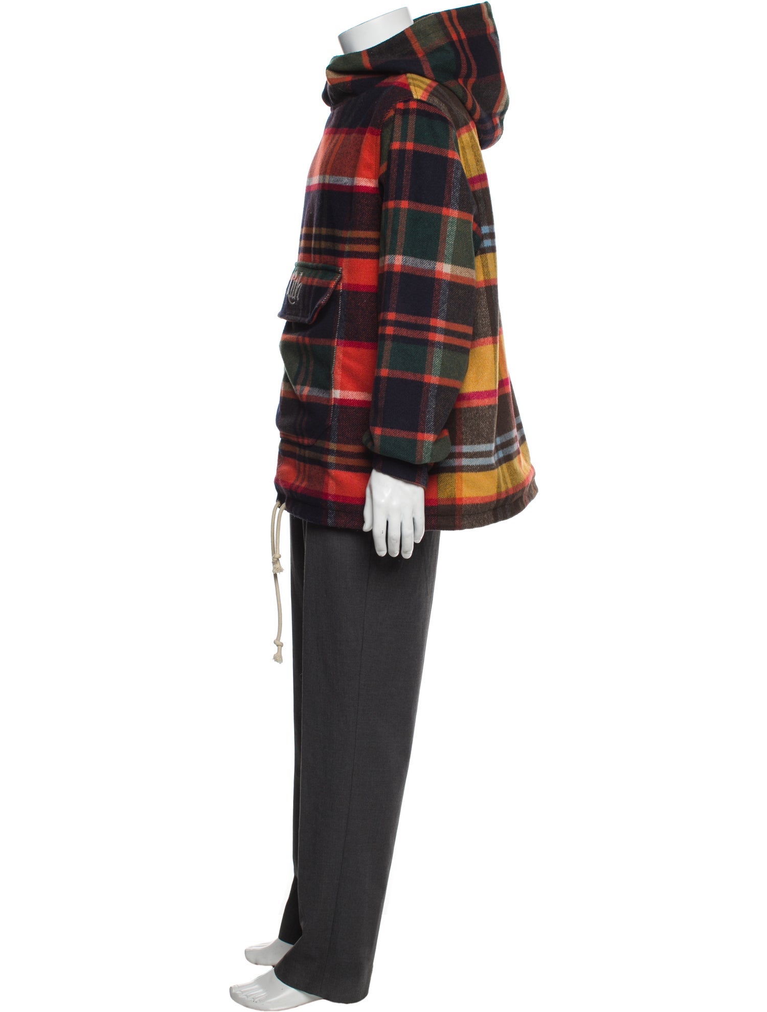 KITH Plaid Print Parka