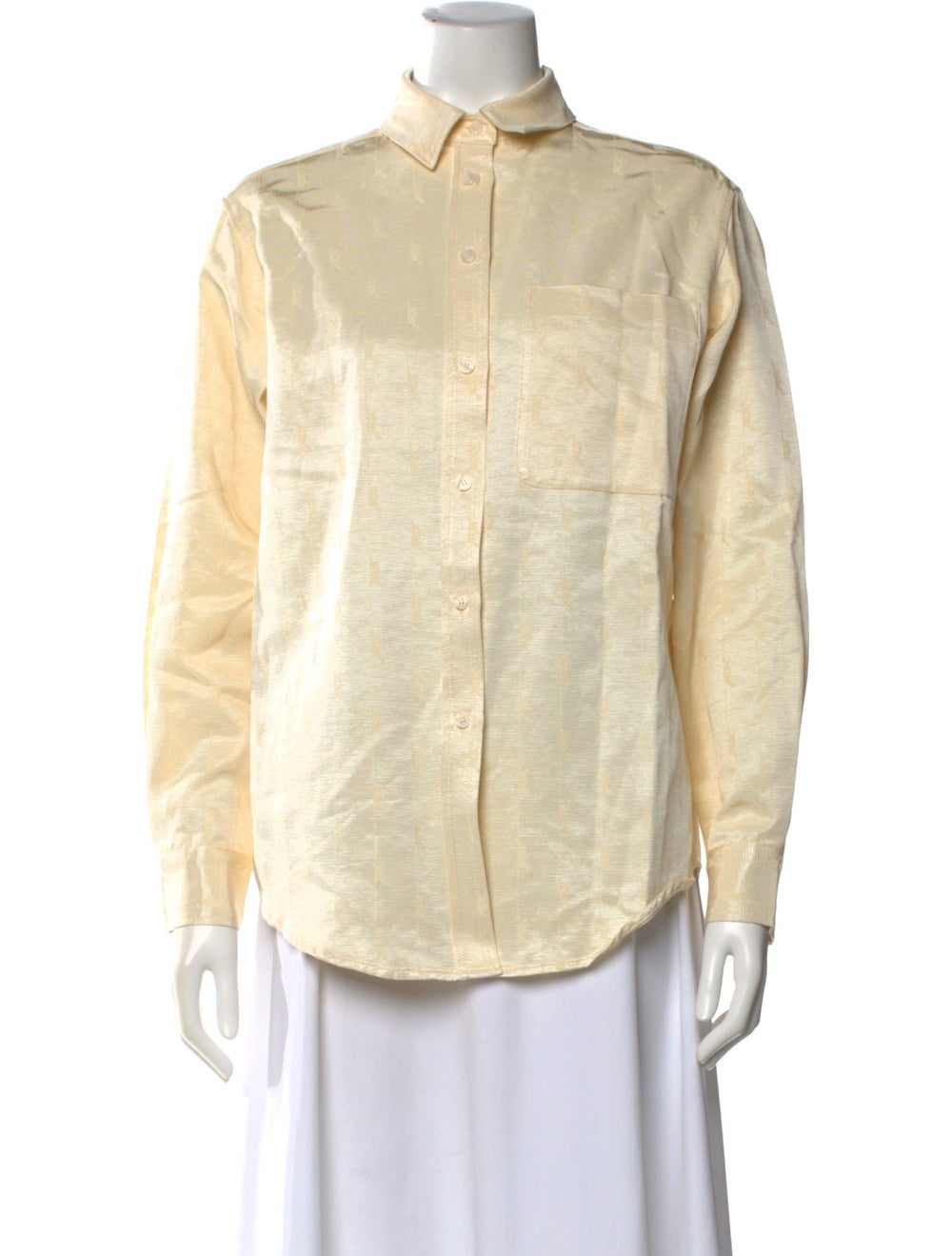 KITH Patterned Long Sleeve Button-Up Top - image 1