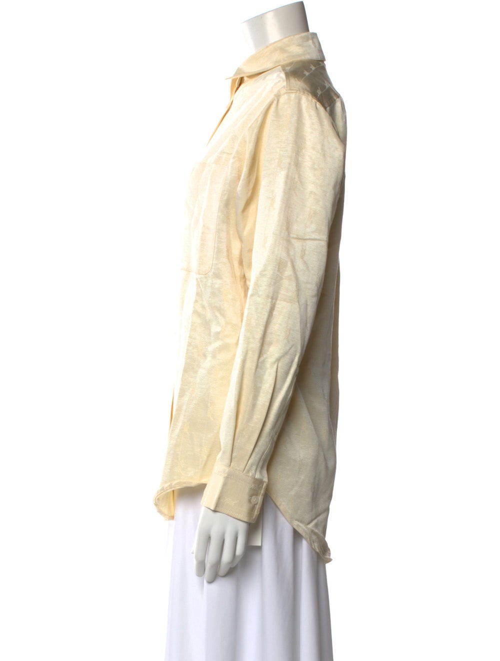 KITH Patterned Long Sleeve Button-Up Top - image 2