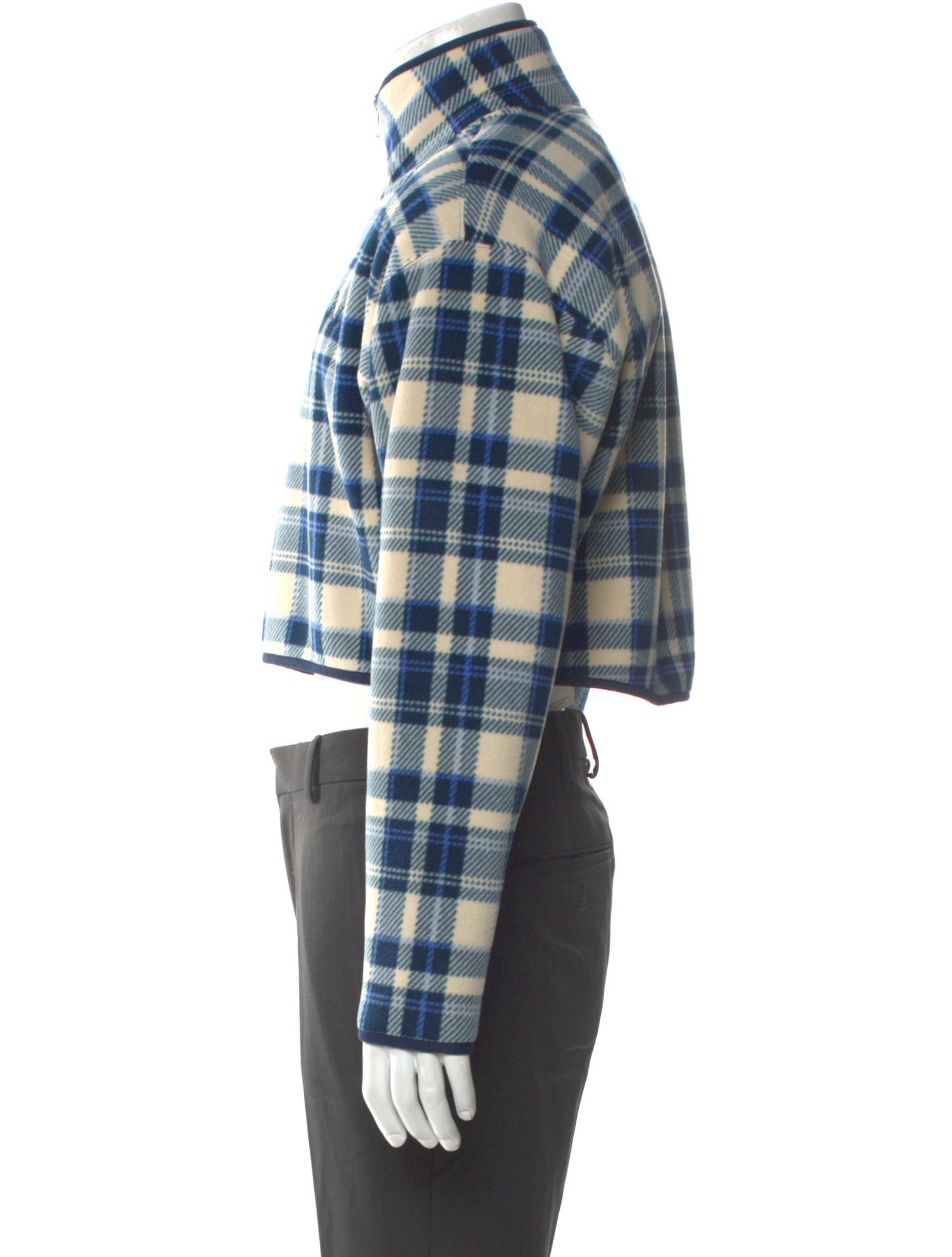 KITH Plaid Print Turtleneck Pullover