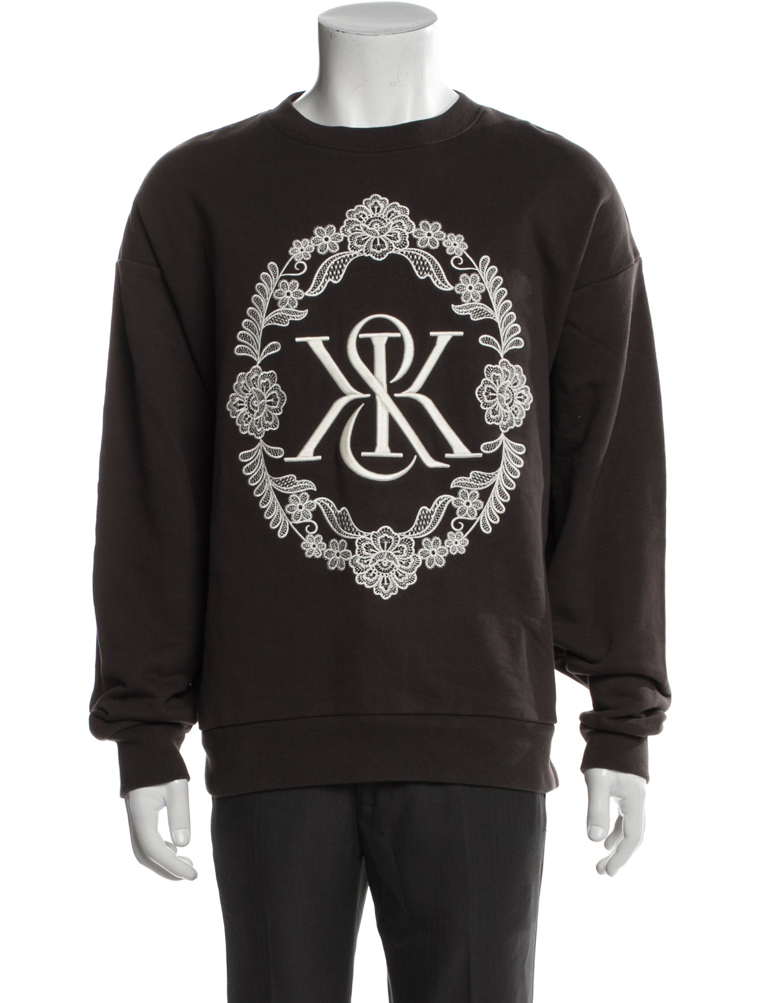 KITH Graphic Print Crew Neck Pullover