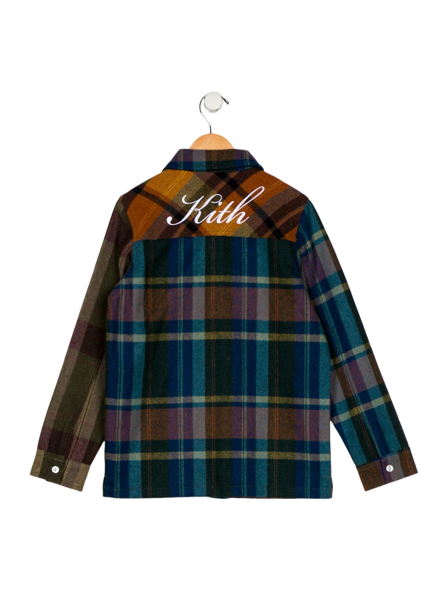 KITH Boys' Wool Button Down Jacket