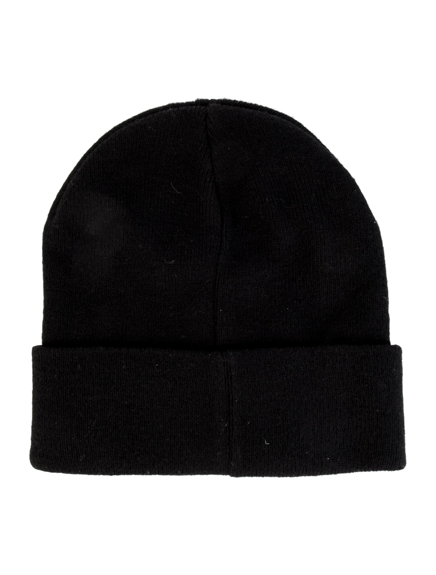 KITH Black Acrylic Kith Knit Beanie with logo at front