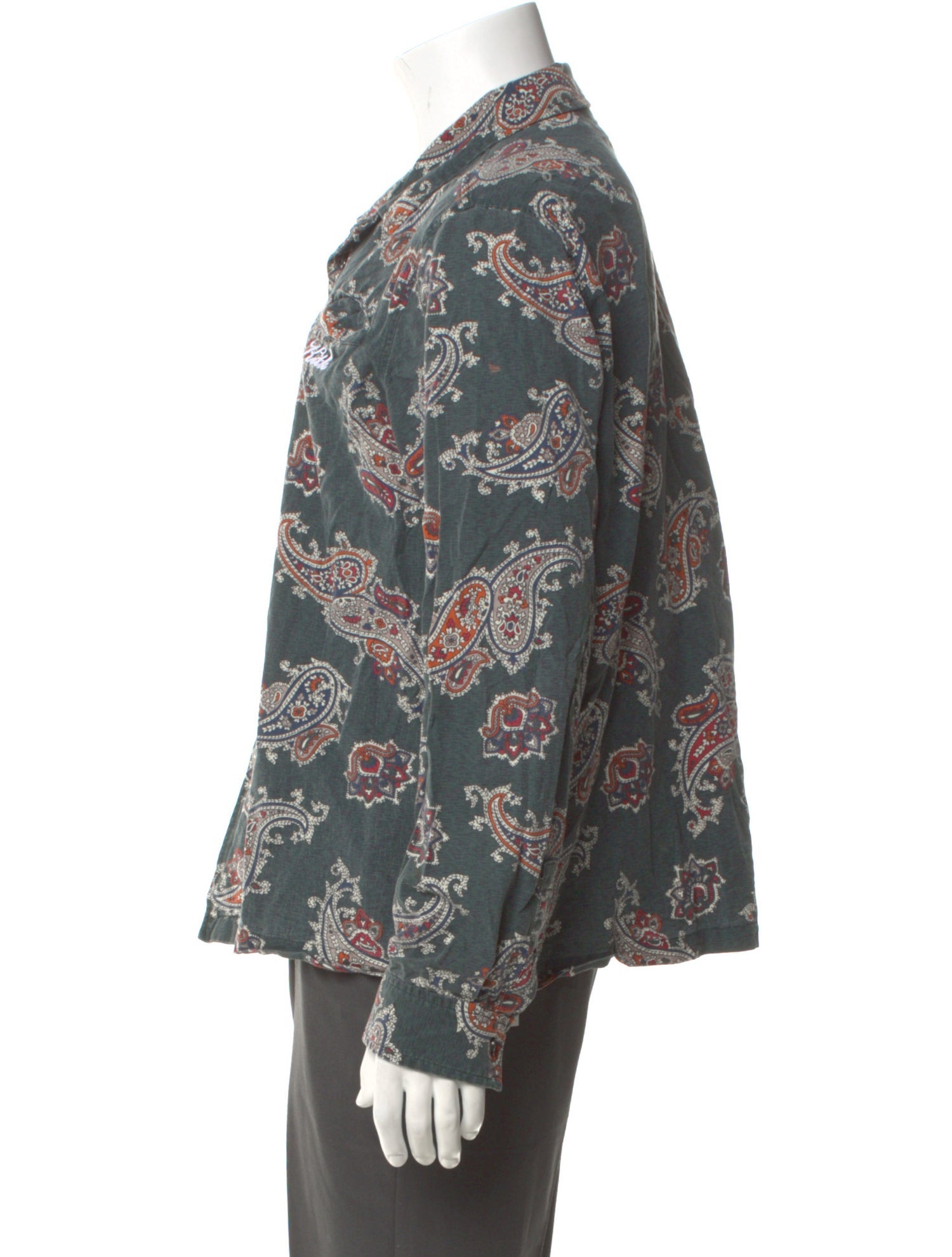 KITH Floral Print Long Sleeve Shirt