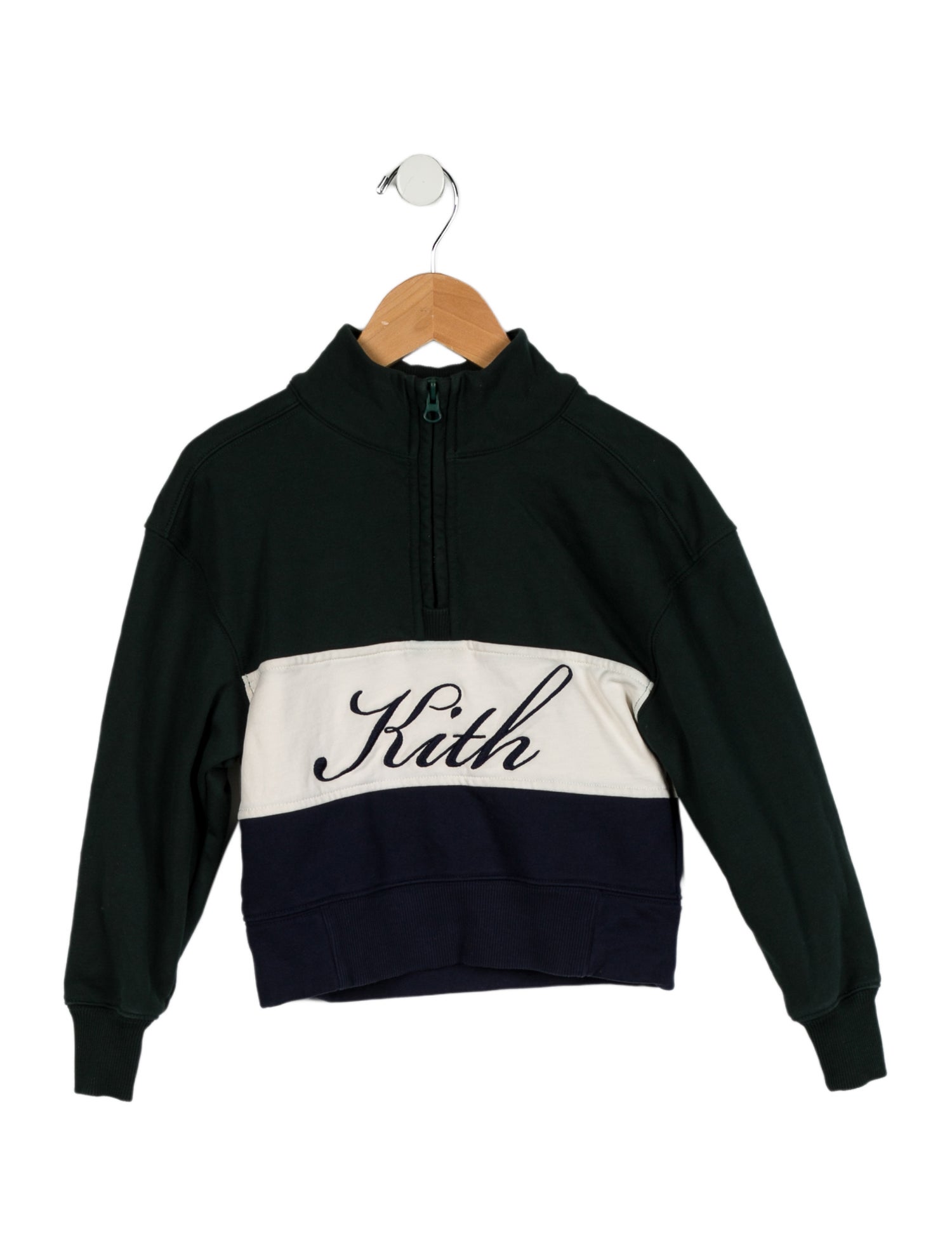 KITH Kids Boys' Green Zip Jacket