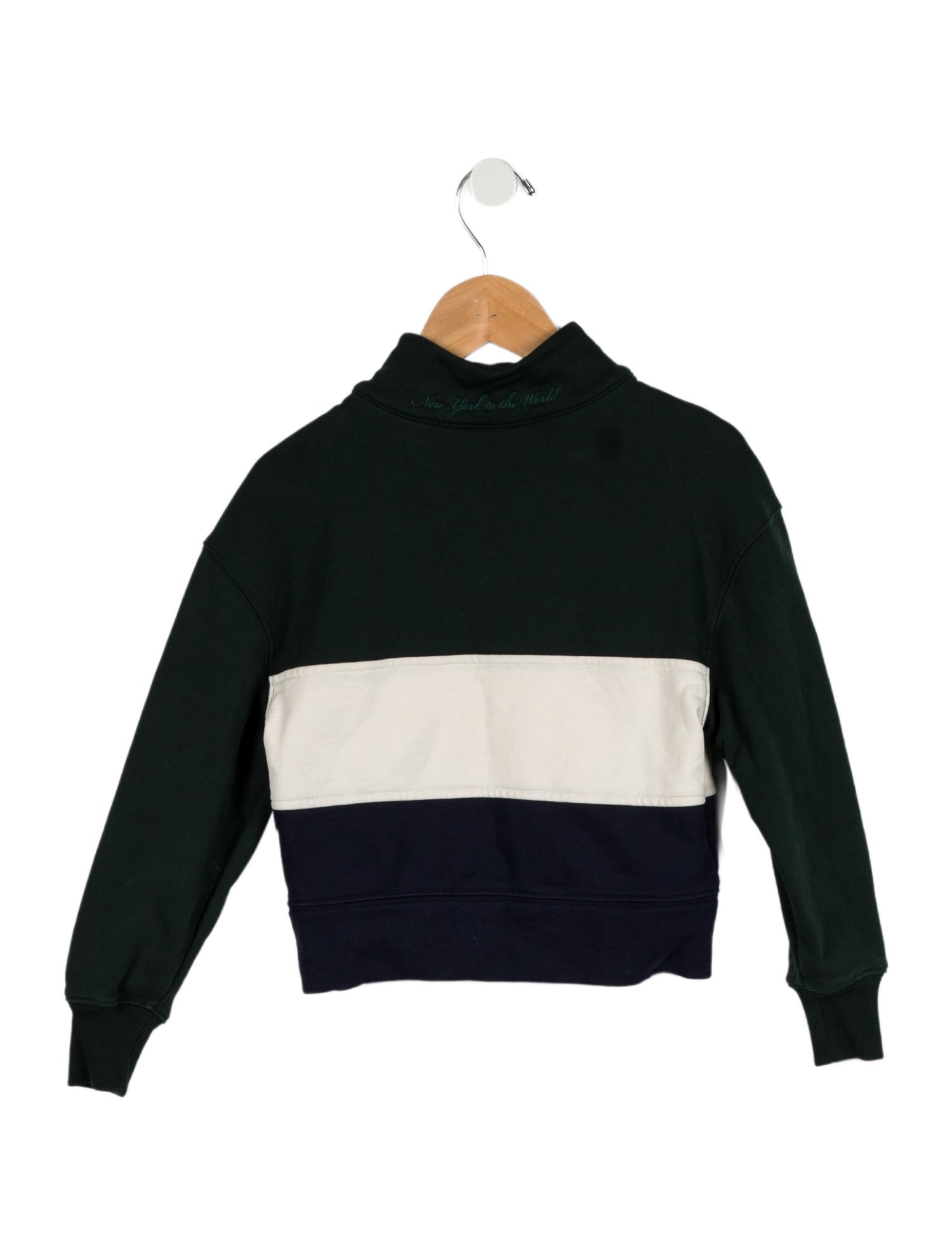 KITH Kids Boys' Green Zip Jacket