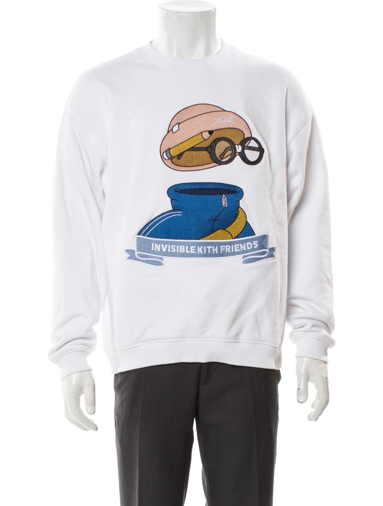 KITH Graphic Print Crew Neck Sweatshirt