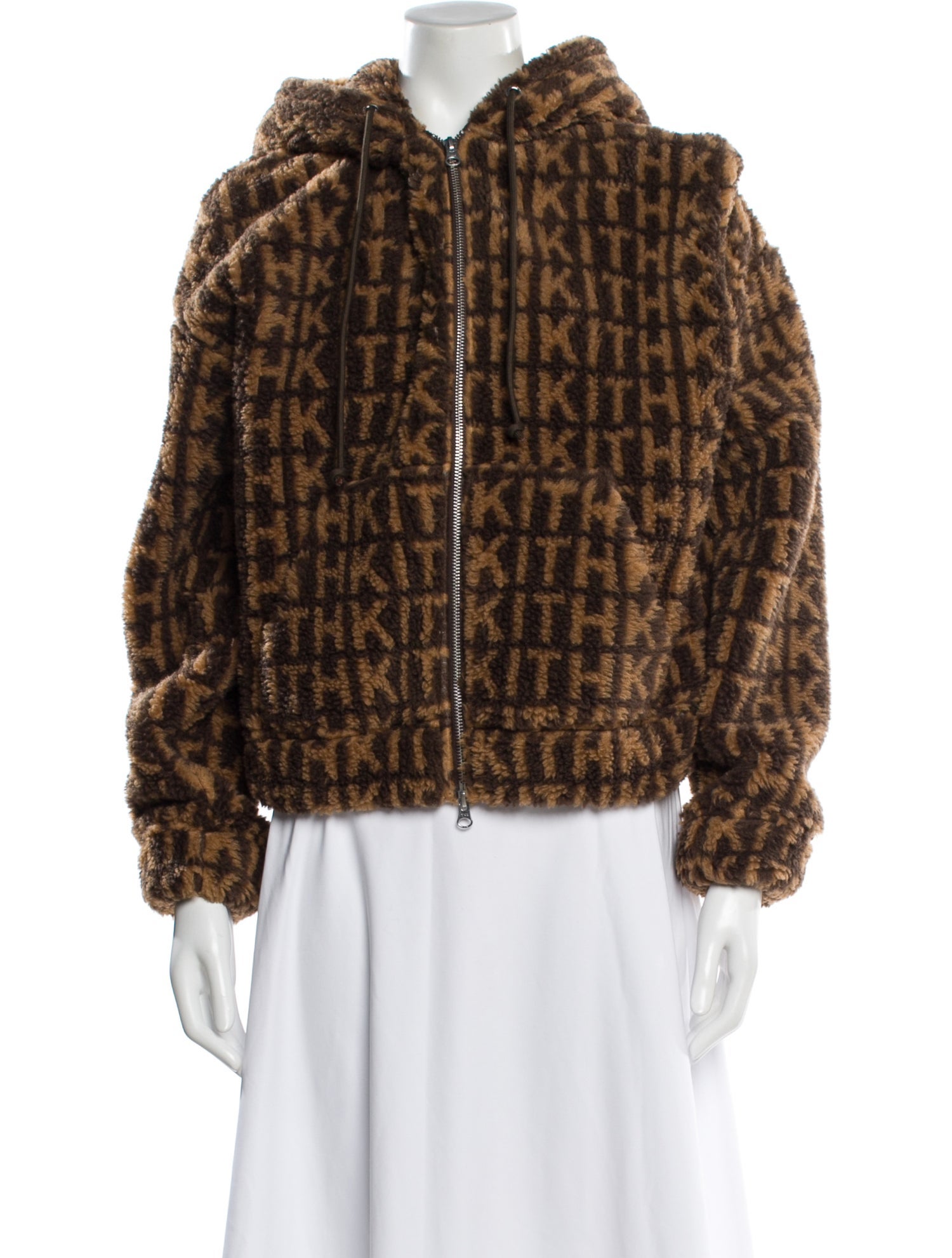 KITH Printed Faux Fur Jacket