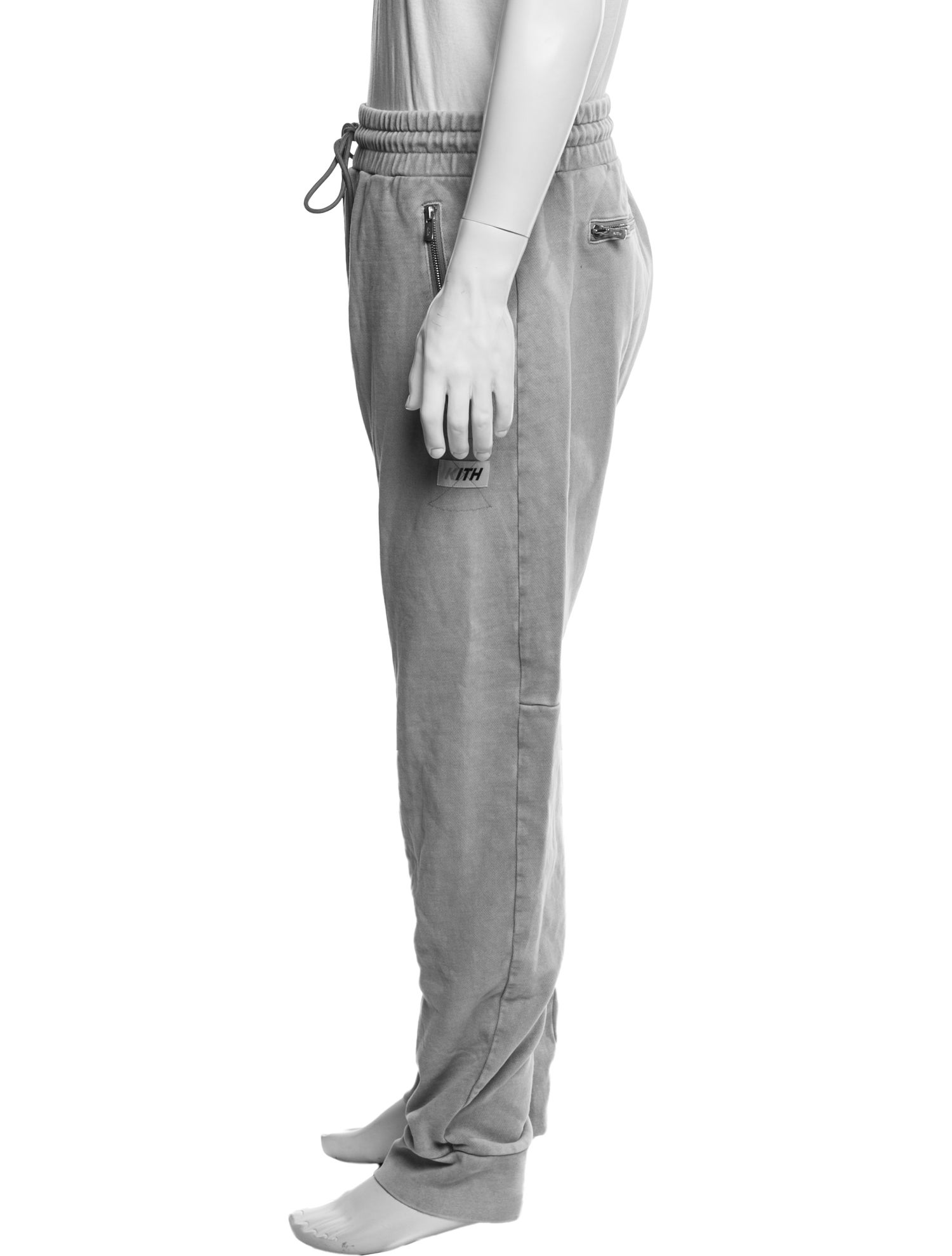 KITH Distressed Accents Lounge Bottoms