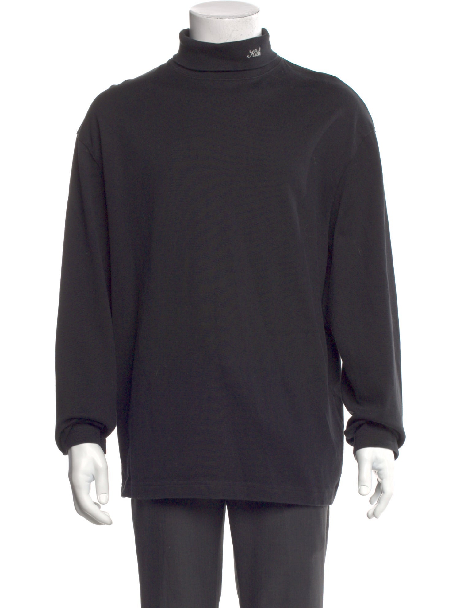 KITH Mock Neck Long Sleeve Sweatshirt