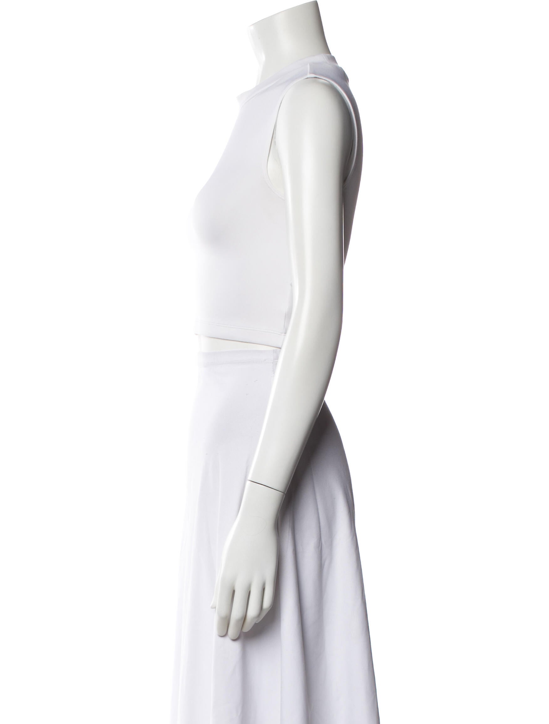 KITH Crew Neck Sleeveless Crop Top