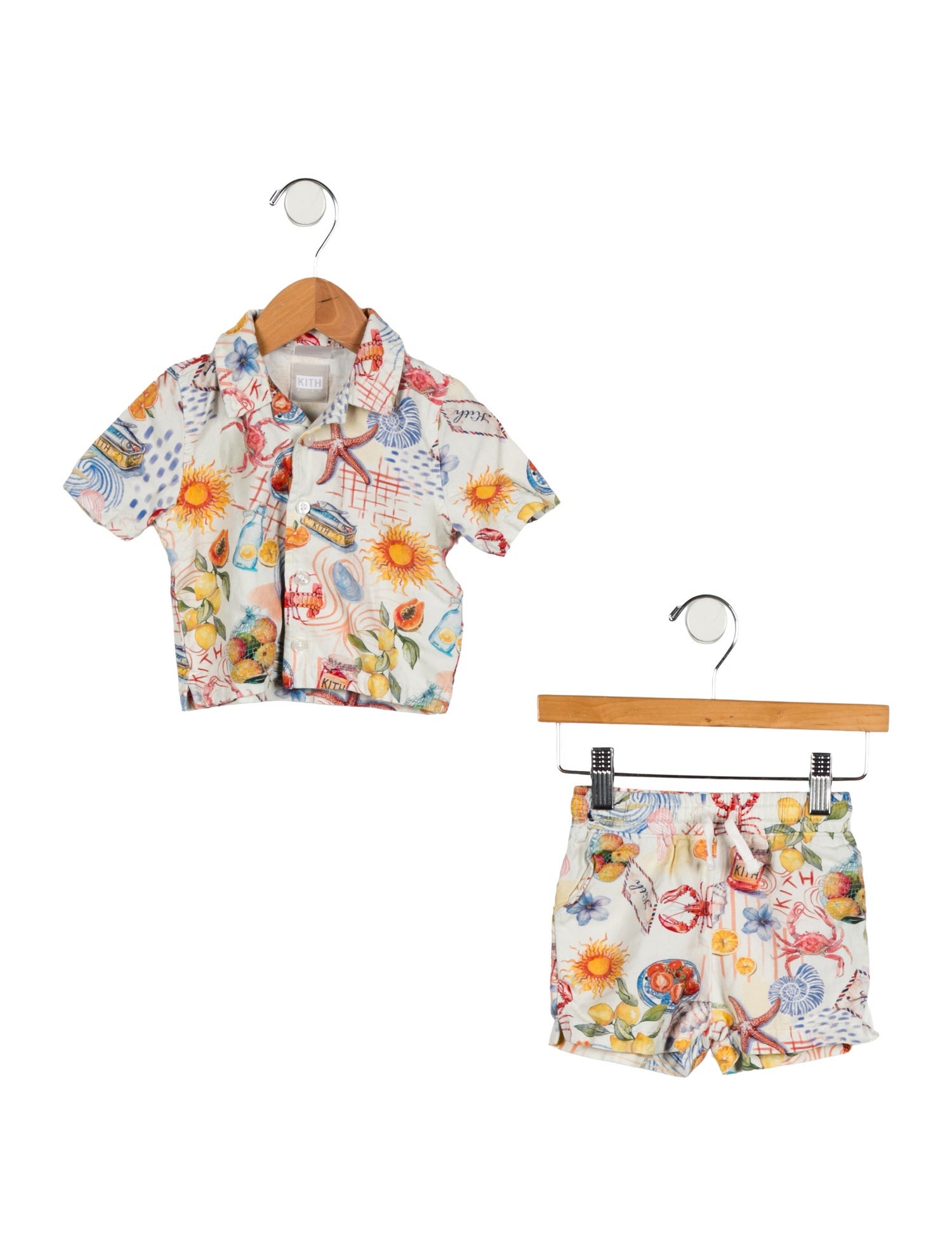 Kith Kids Toddler Boys' Summer Picnic Polo and Short Set