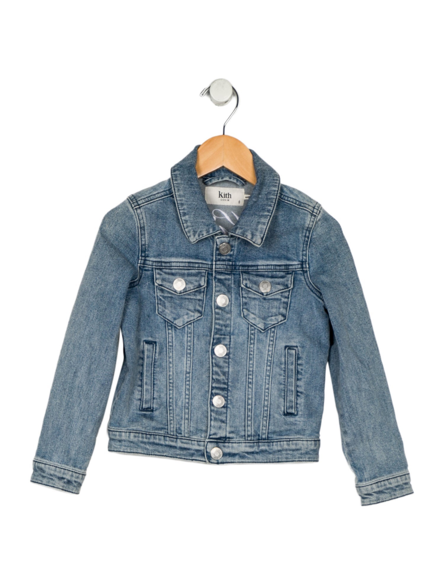 KITH Toddler Boys' Embroidered Denim Jacket