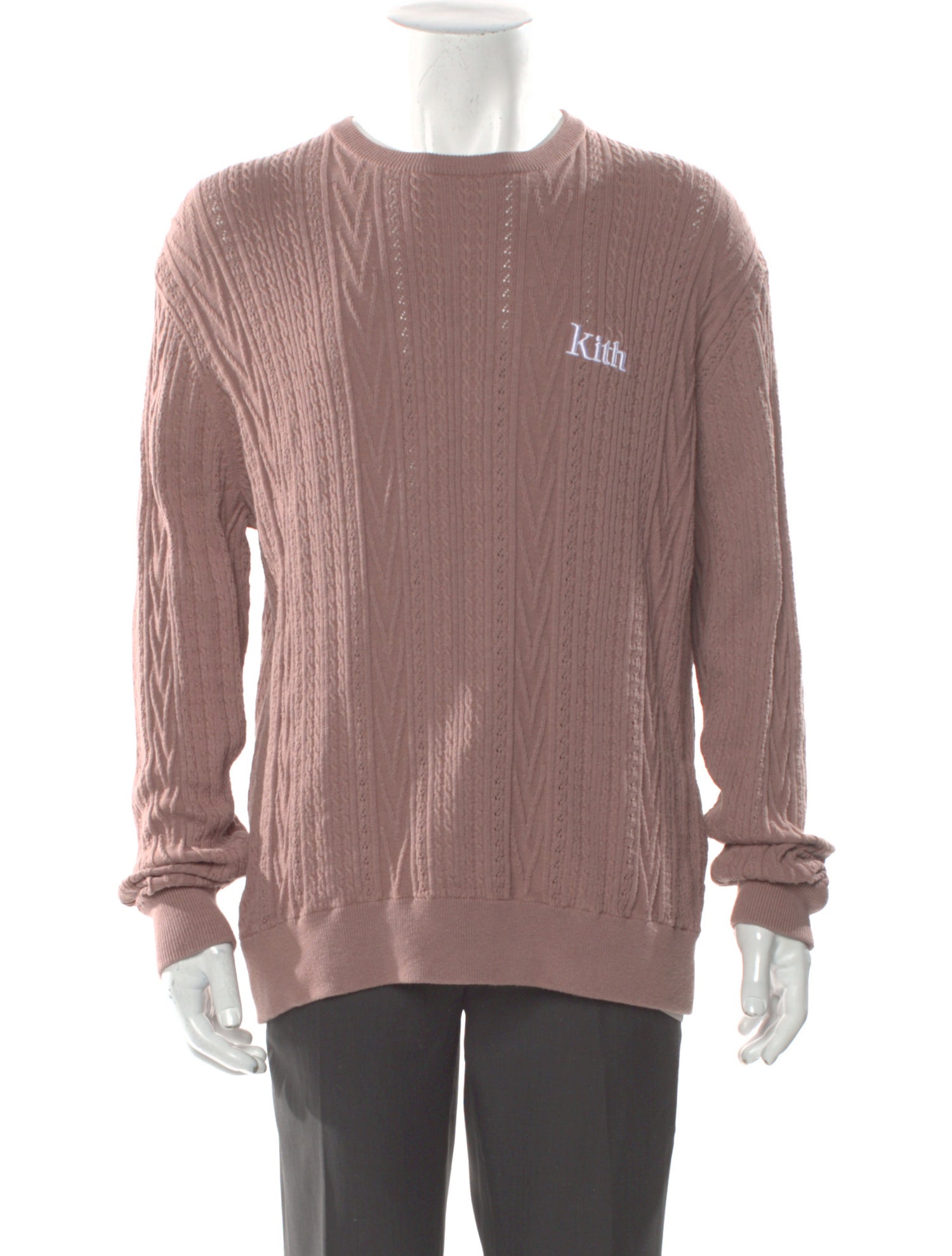 KITH Graphic Print Crew Neck Pullover