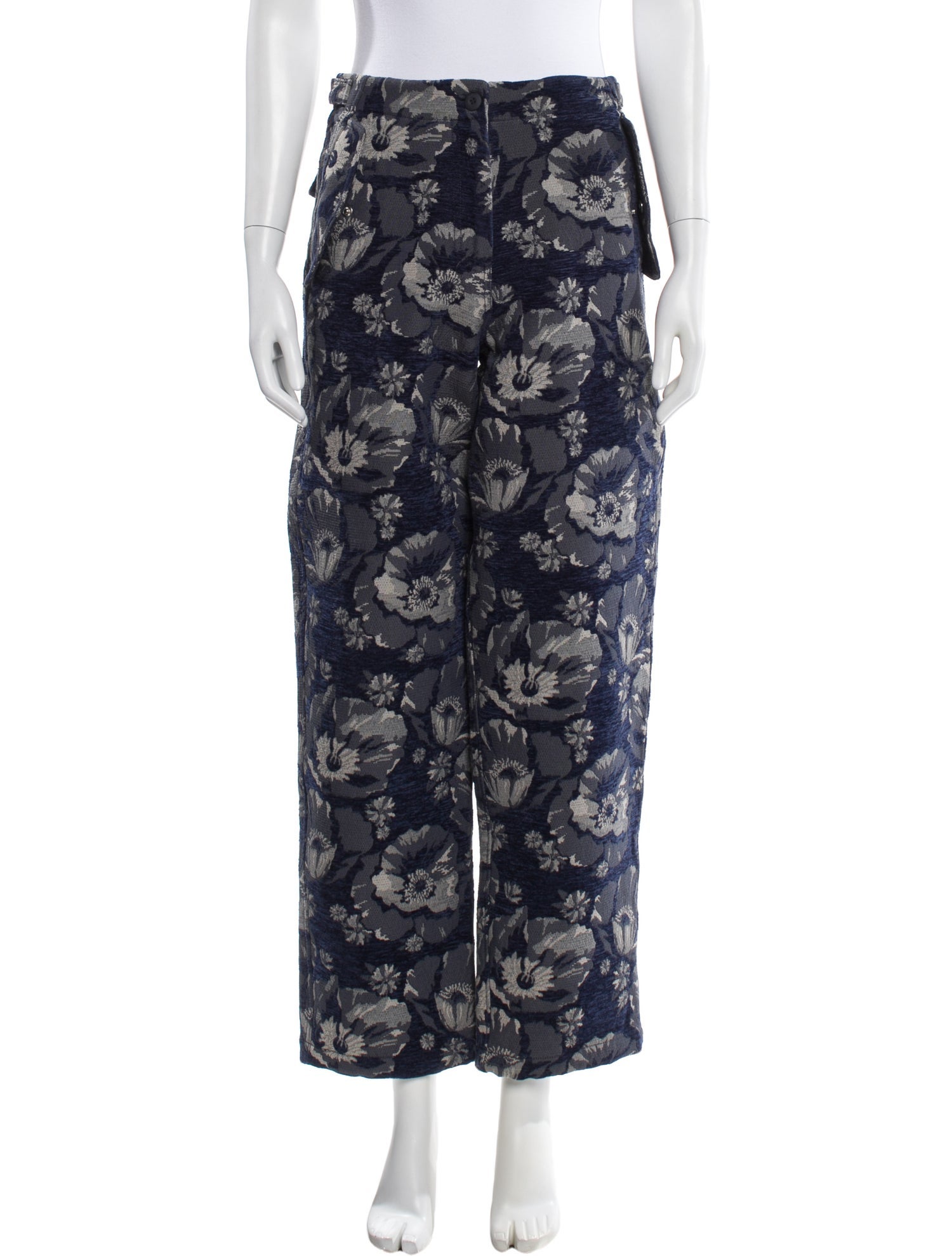 KITH Floral Print Wide Leg Pants