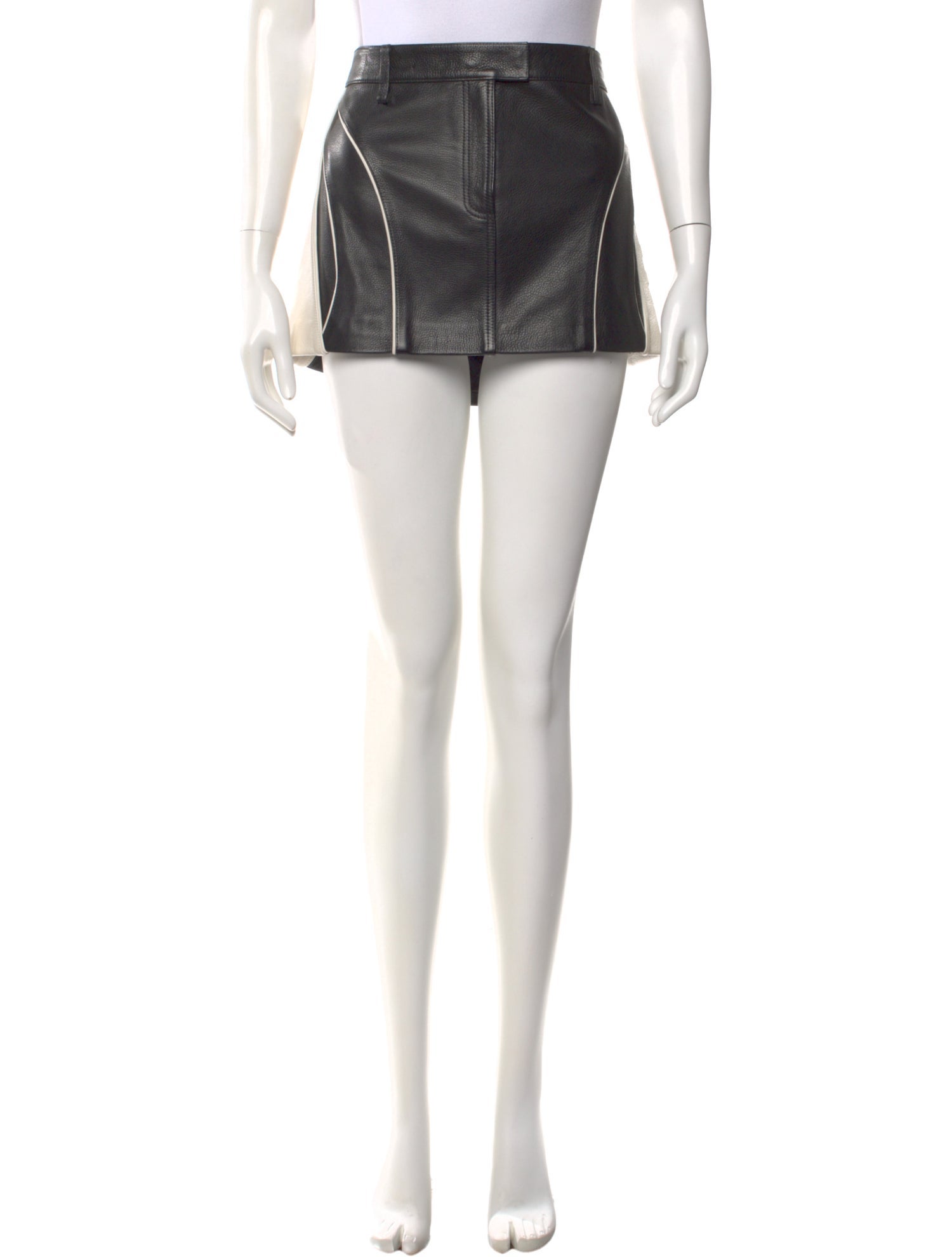 KITH Lambskin Mini Skirt