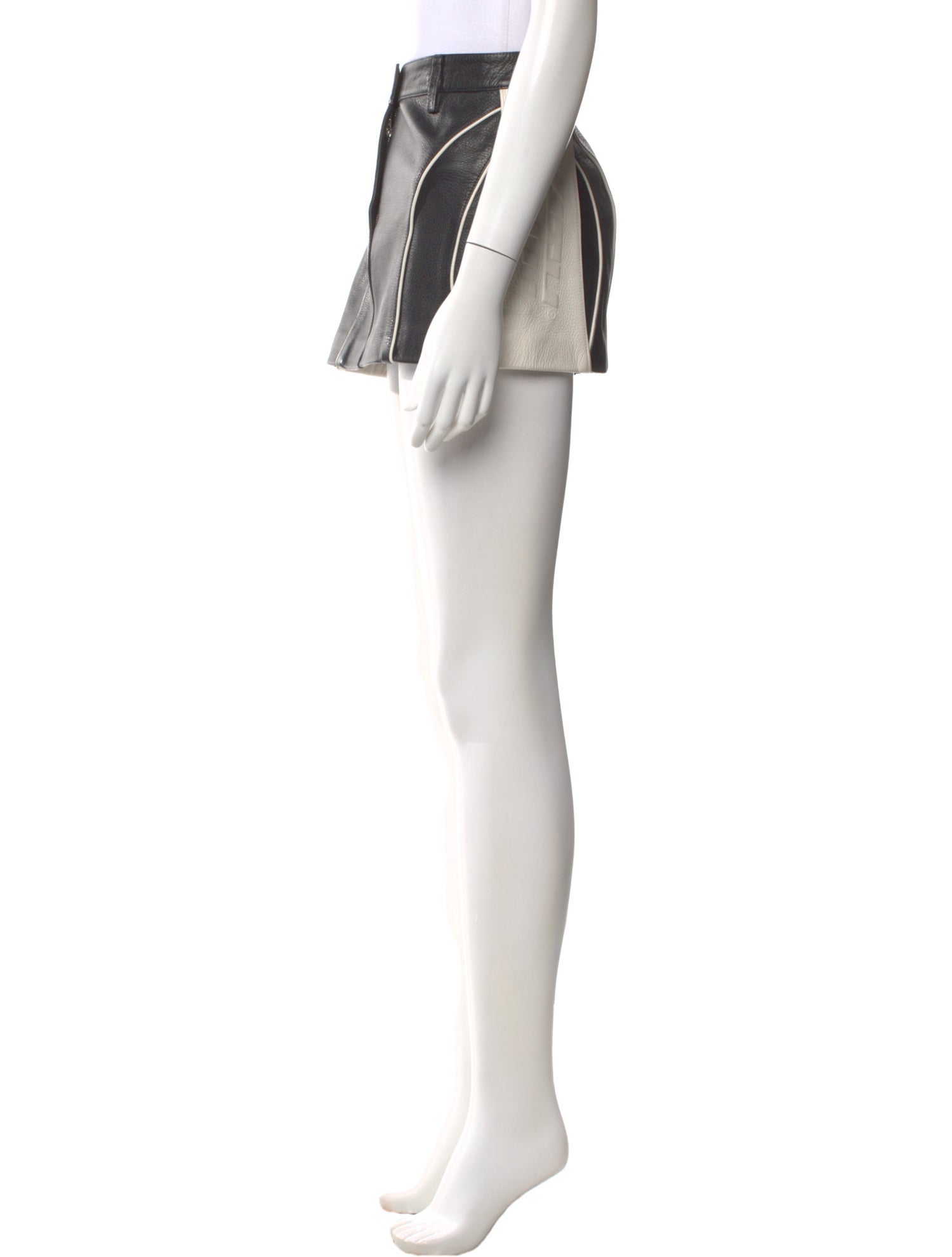 KITH Lambskin Mini Skirt