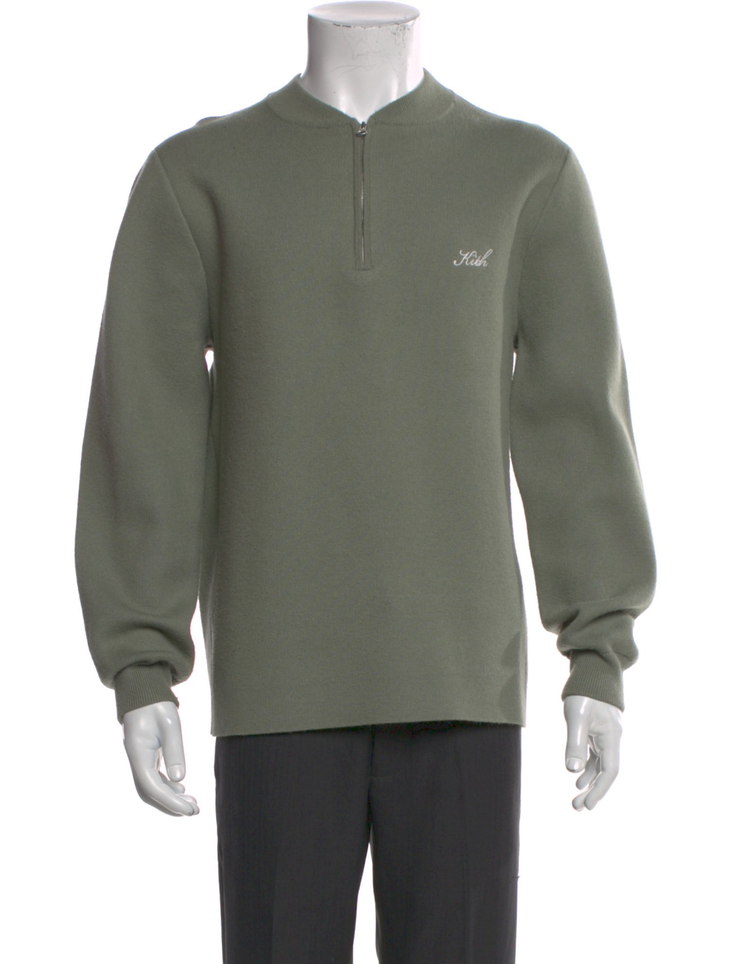 KITH Mock Neck Long Sleeve Pullover