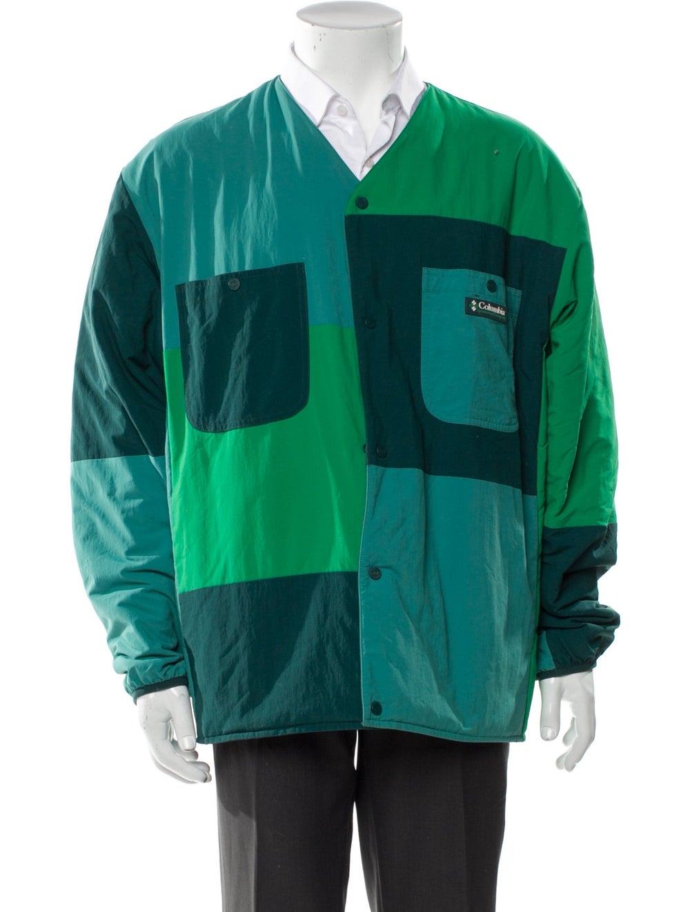 KITH Colorblock Pattern Windbreaker - image 1