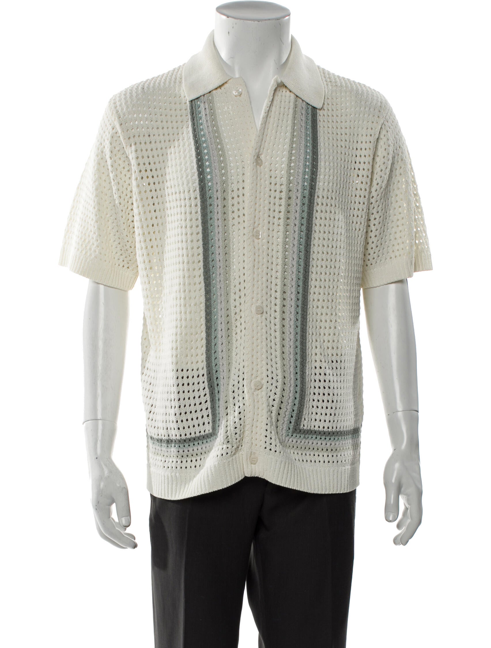 KITH Lace Pattern Short Sleeve Shirt w/ Tags