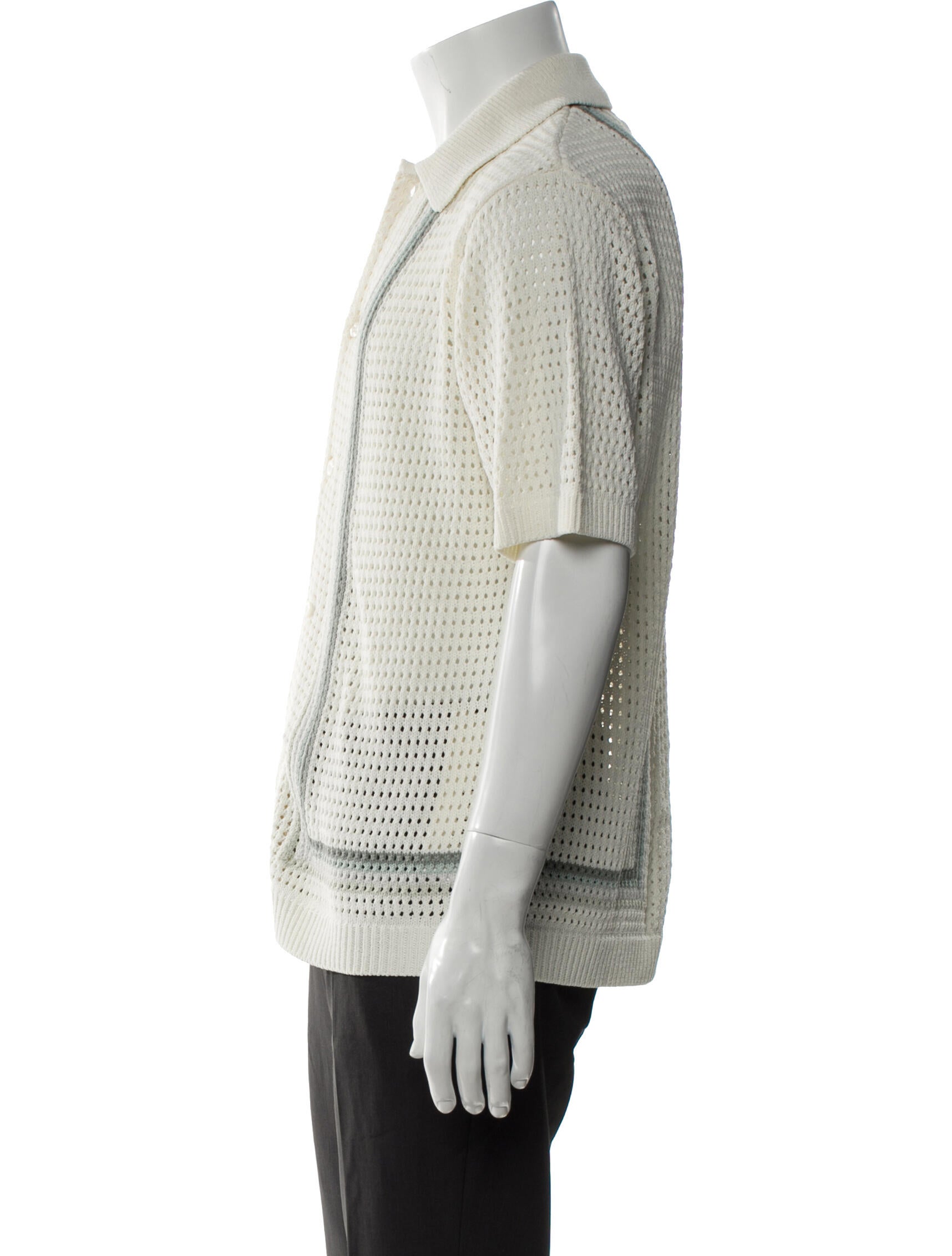 KITH Lace Pattern Short Sleeve Shirt w/ Tags