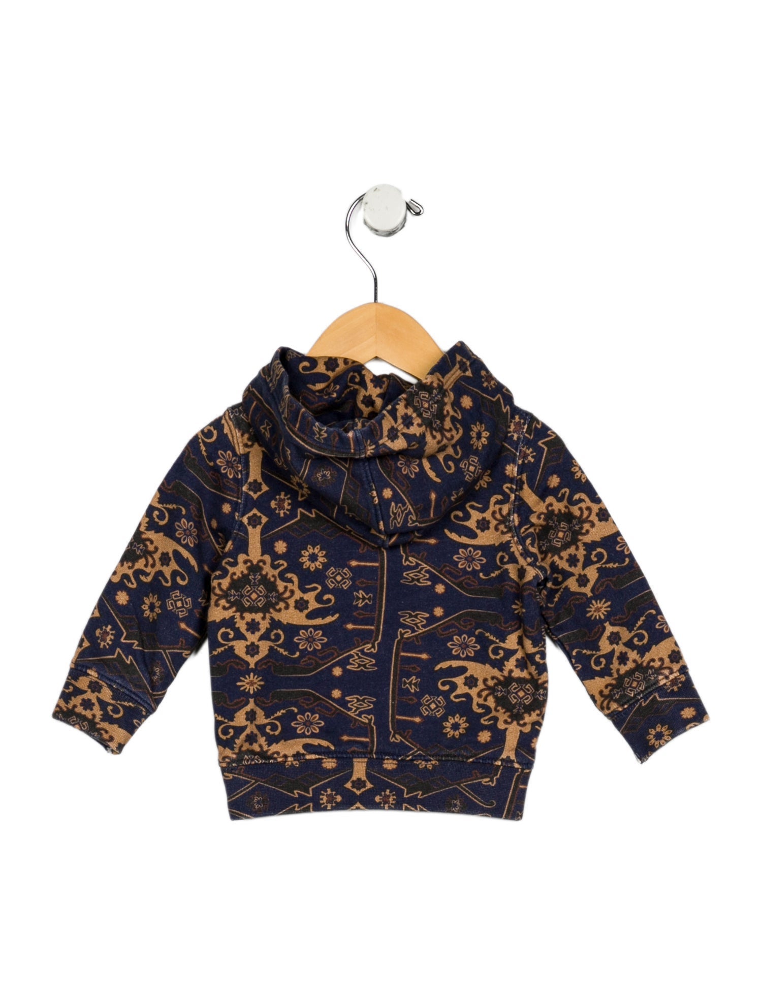 KITH Toddler Boys Pattern Print Branded Hoodie