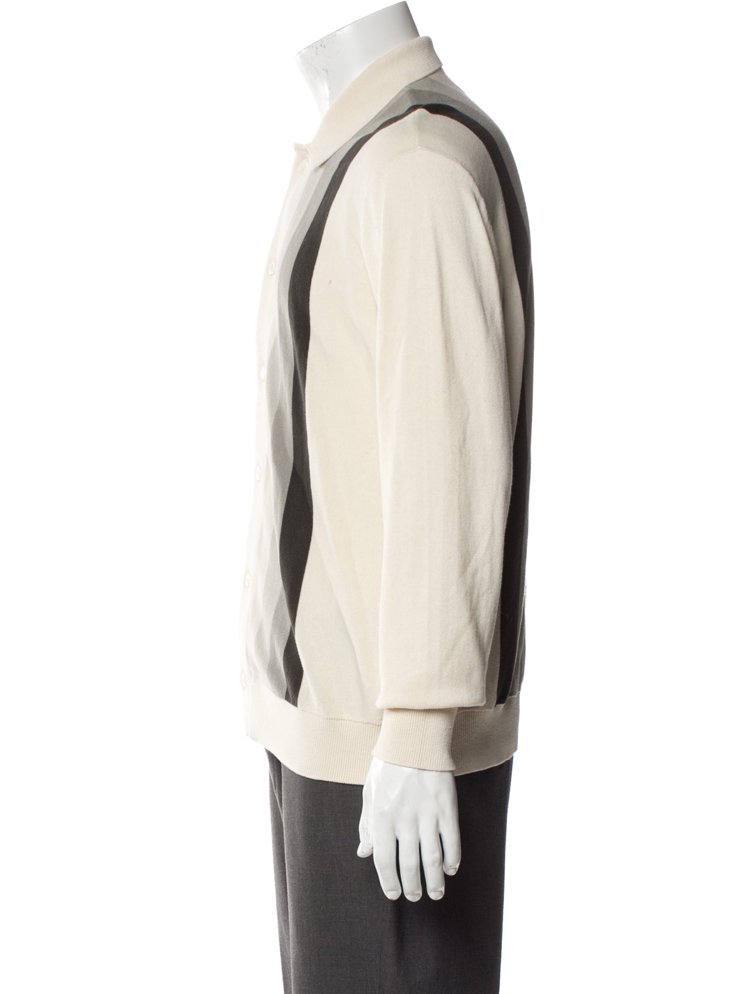 KITH Striped Collar Polo Shirt