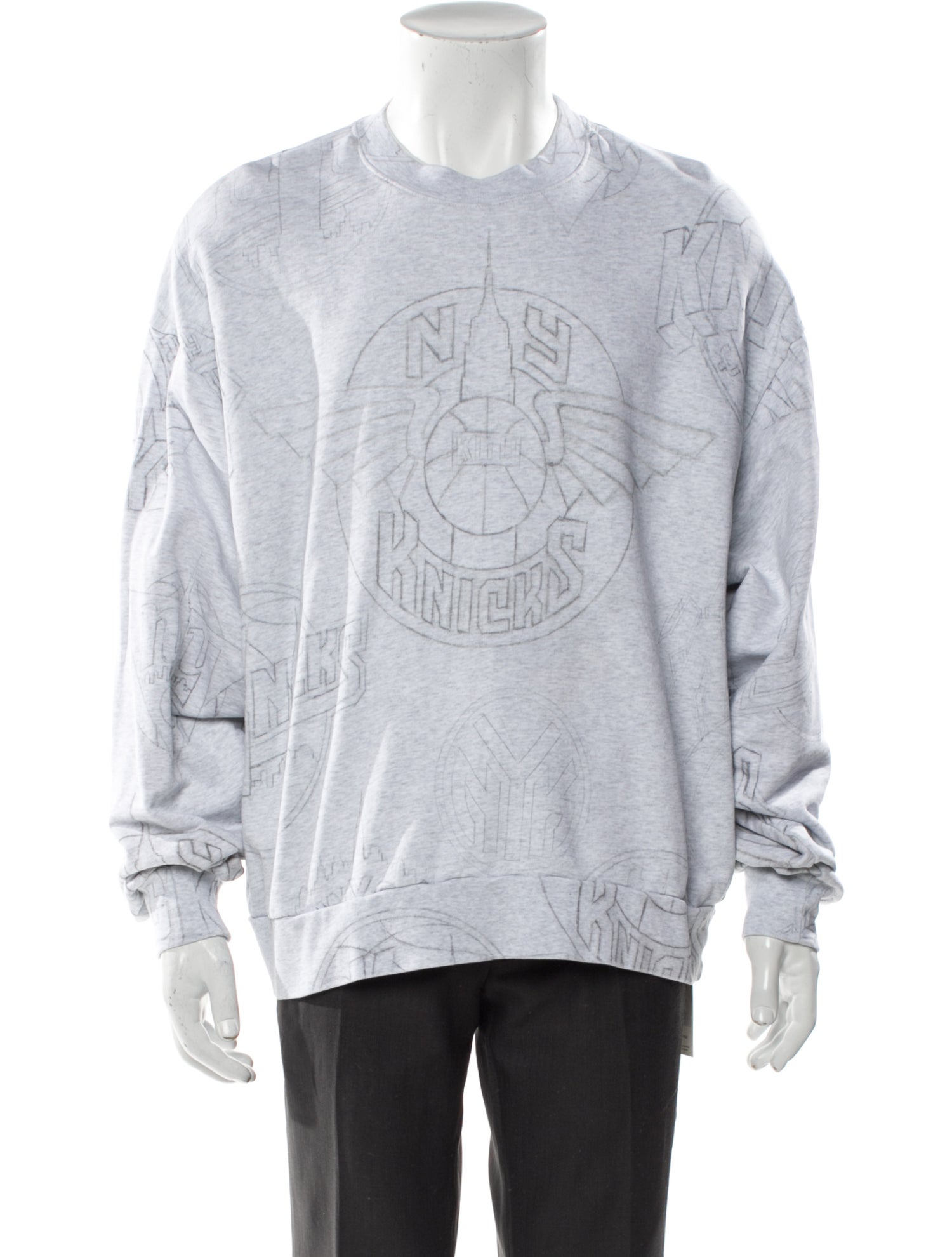 KITH Graphic Print Crew Neck Pullover