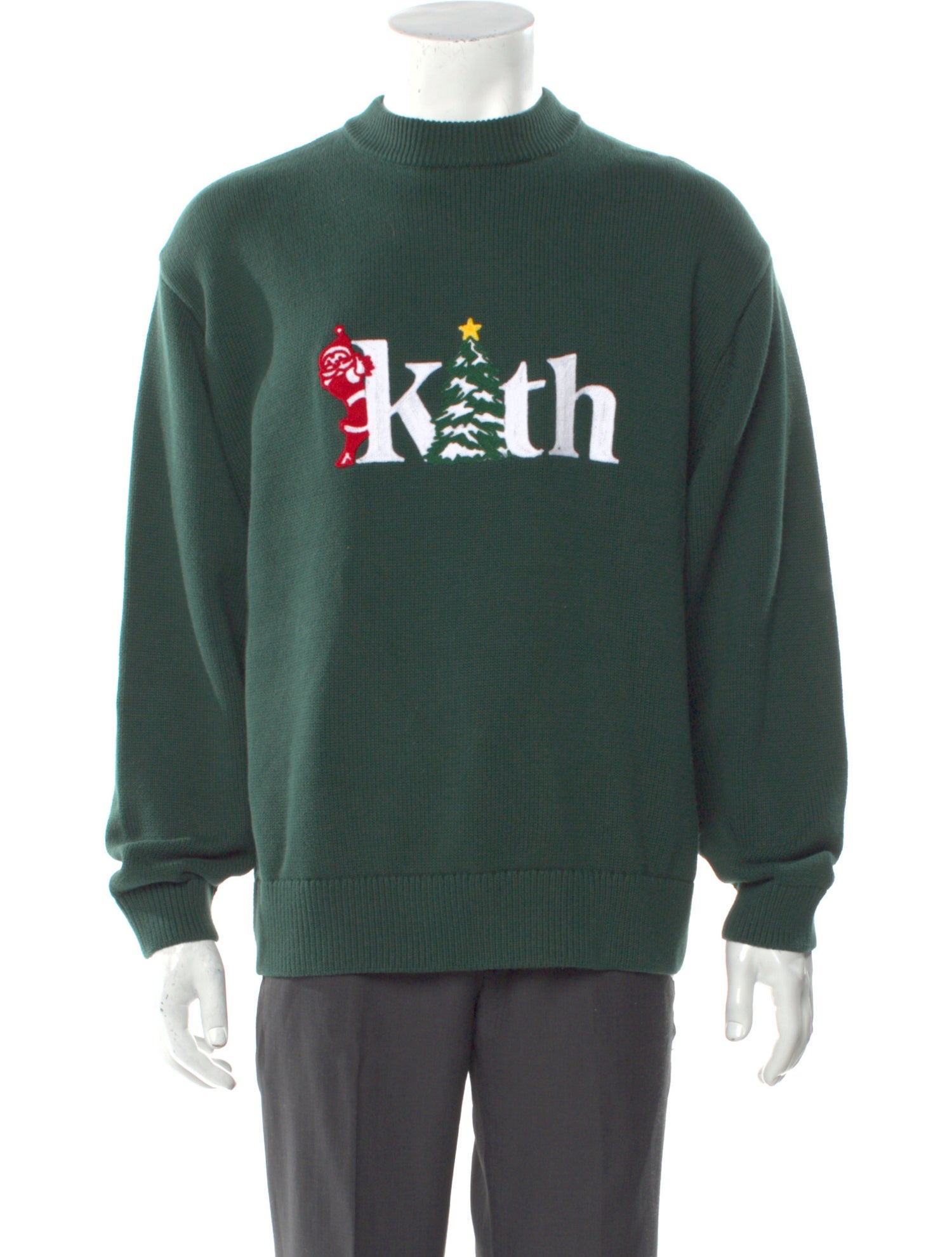 KITH Graphic Print Turtleneck Pullover