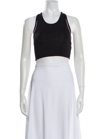 Pre-owned Kith Crew Neck Sleeveless Sports Bra In Green