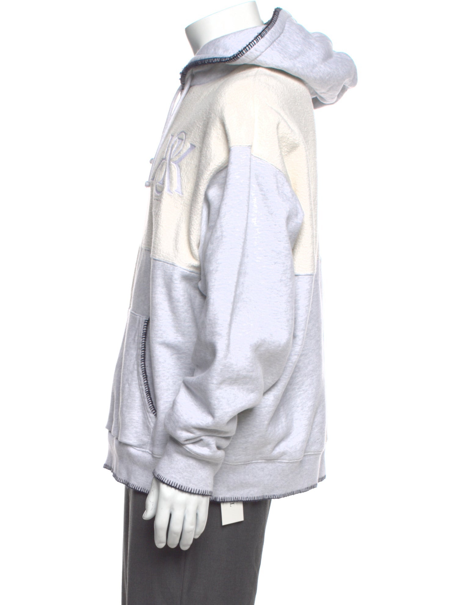 KITH Colorblock Pattern Crew Neck Hoodie