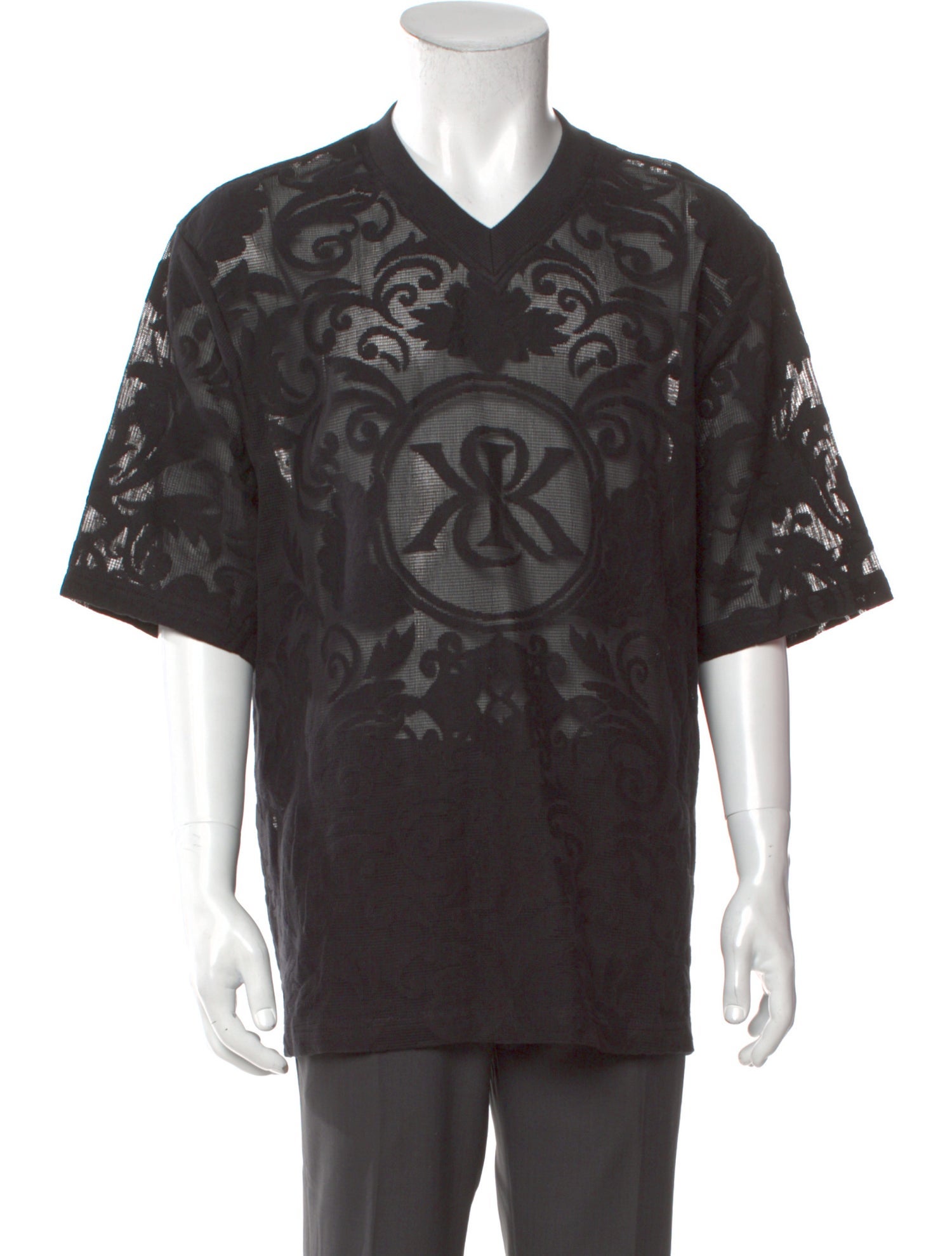 KITH Printed V-Neck T-Shirt