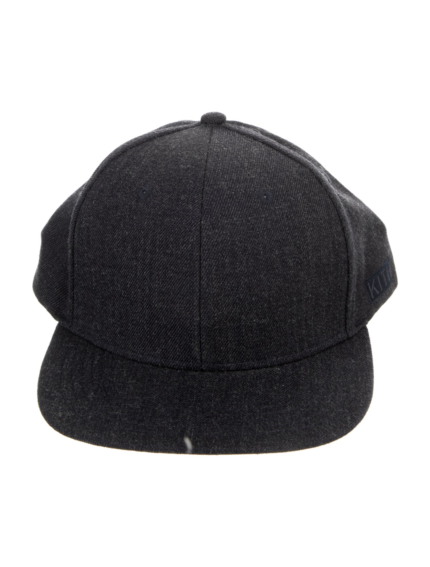 KITH grey KITH embroidery baseball cap