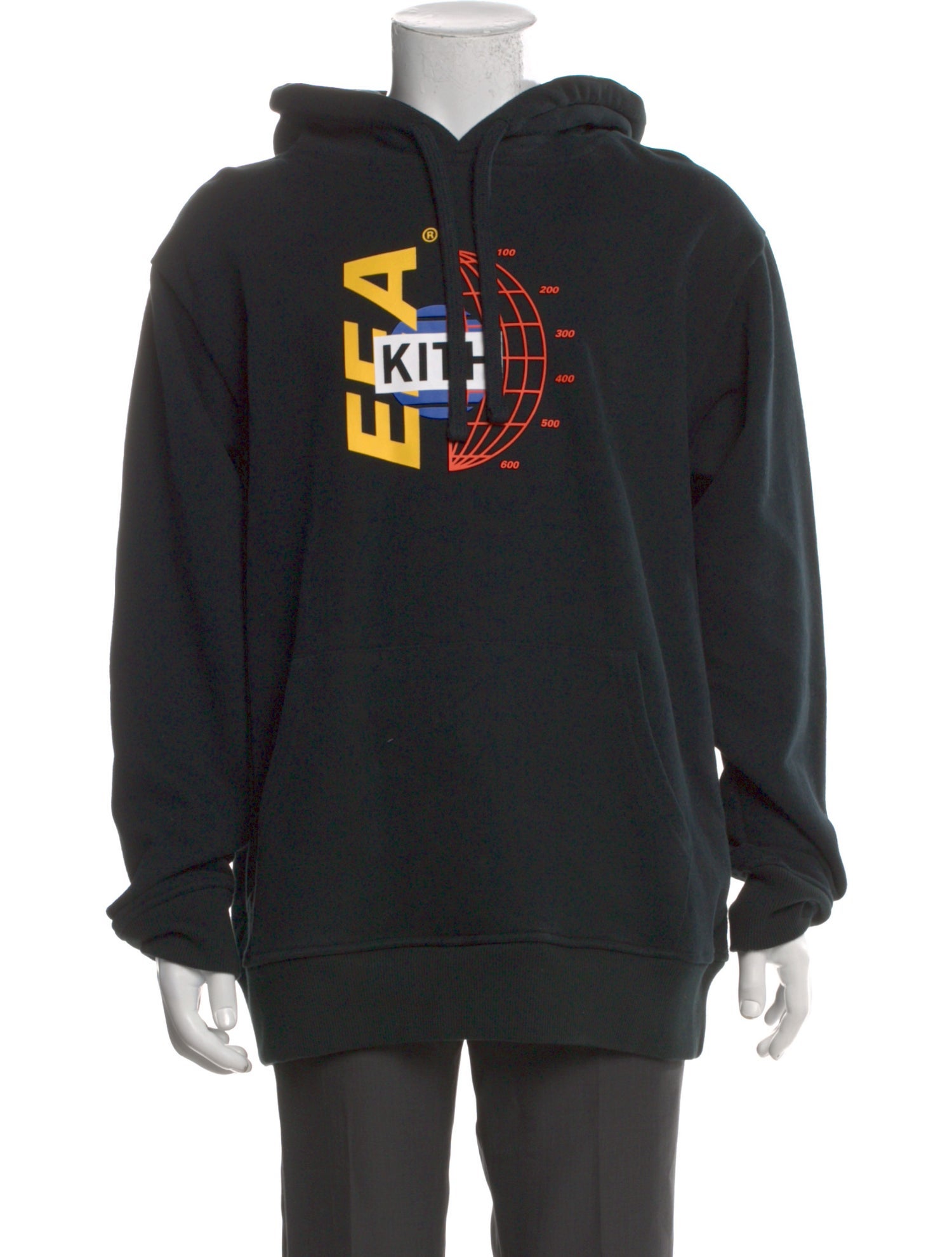 KITH Graphic Print Crew Neck Hoodie w/ Tags